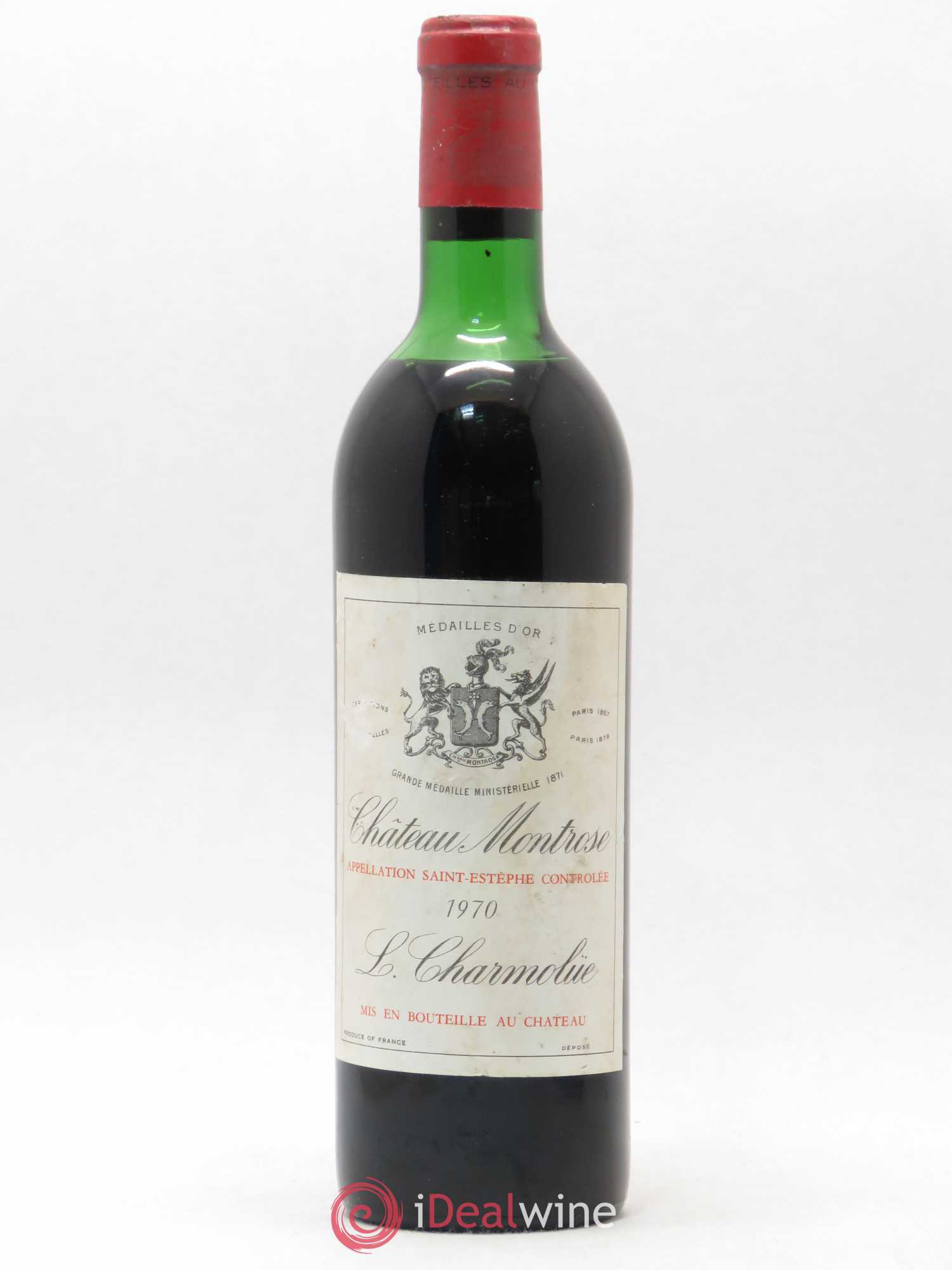 Château Montrose 2ème Grand Cru Classé 1970 - Lot de 1 bouteille - 0