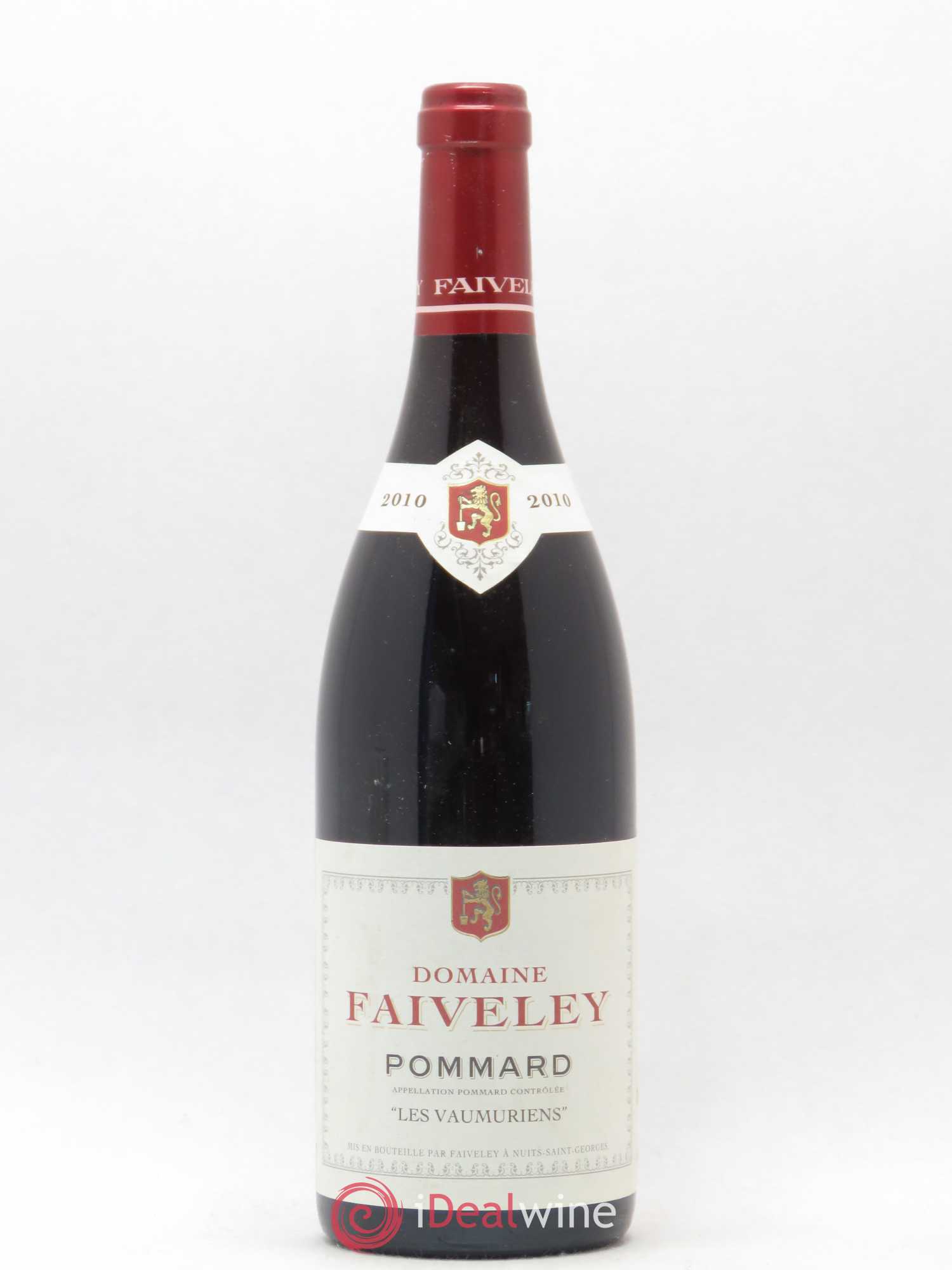 Pommard Les Vaumuriens Faiveley (senza prezzo di riserva) 2010 - Lotto di 1 bottiglia - 0
