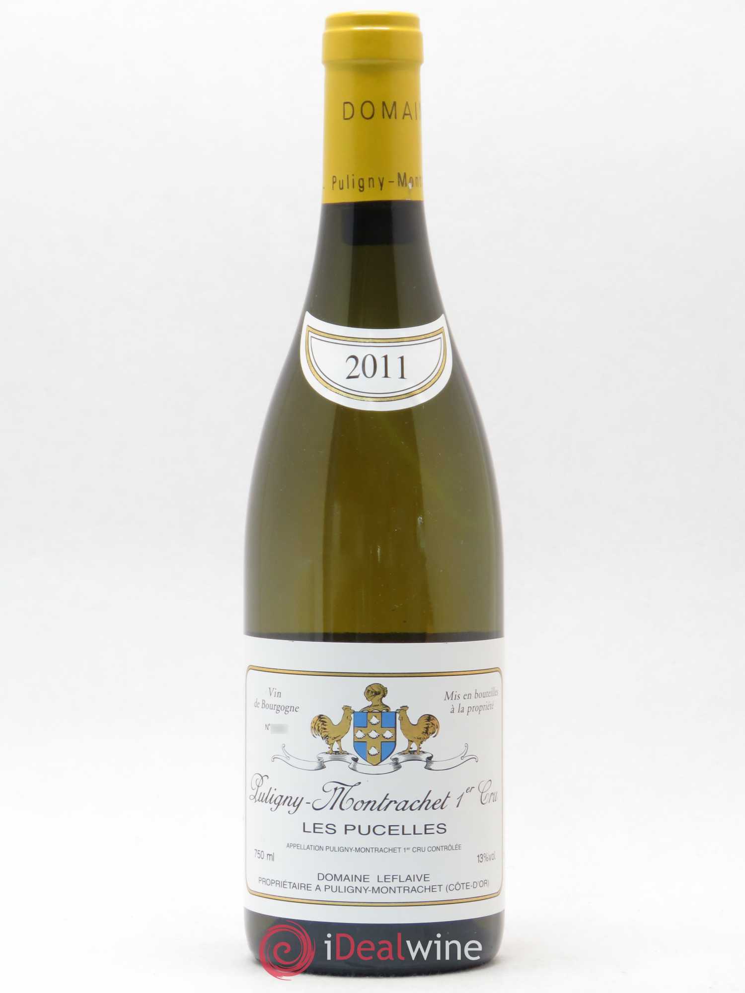 Puligny-Montrachet 1er Cru Les Pucelles Leflaive (Domaine) 2011 - Lot de 1 bouteille - 0