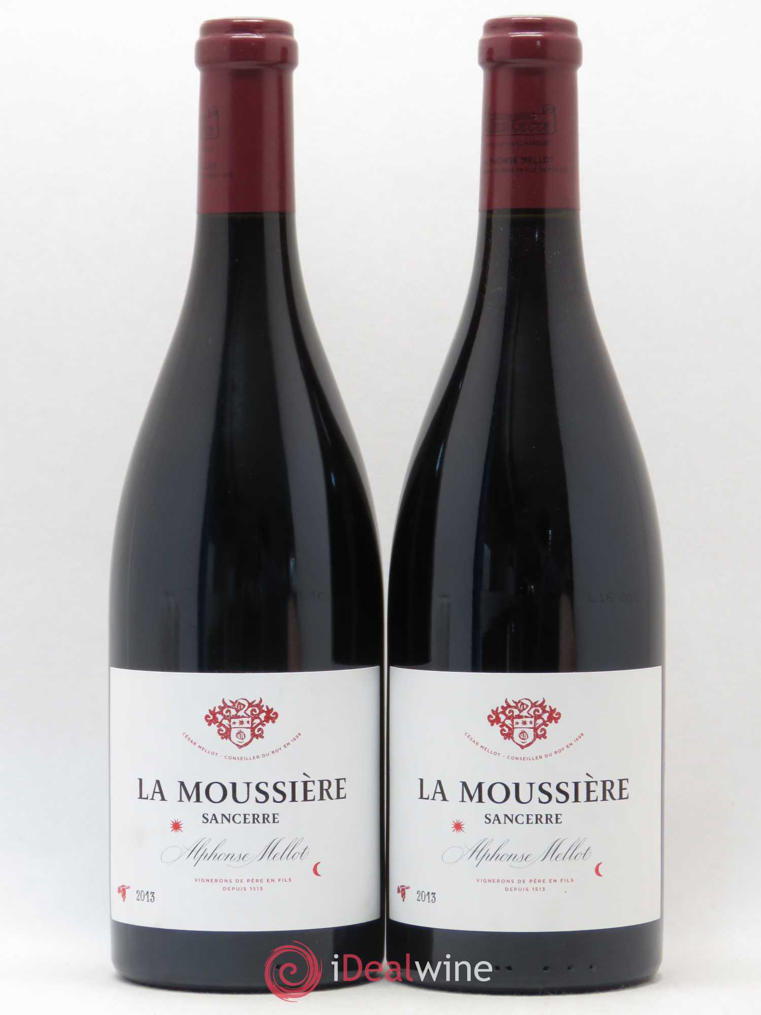 Sancerre La Moussière Alphonse Mellot 2013 - Lot de 2 bouteilles - 0