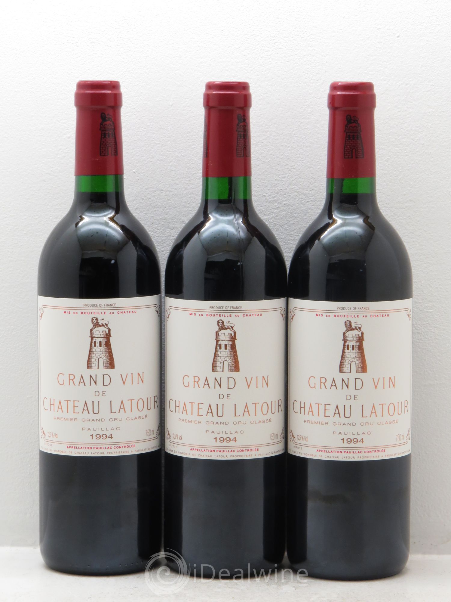 Château Latour 1er Grand Cru Classé 1994 - Lot de 12 bouteilles - 1