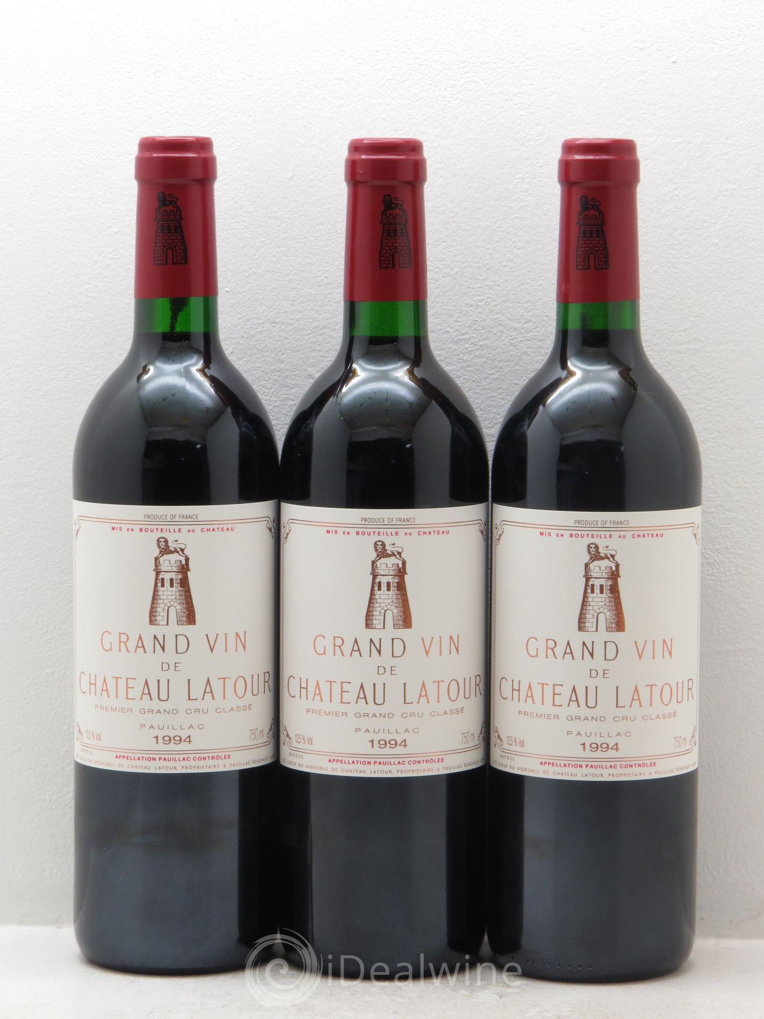 Château Latour 1er Grand Cru Classé 1994 - Lot de 12 bouteilles - 5