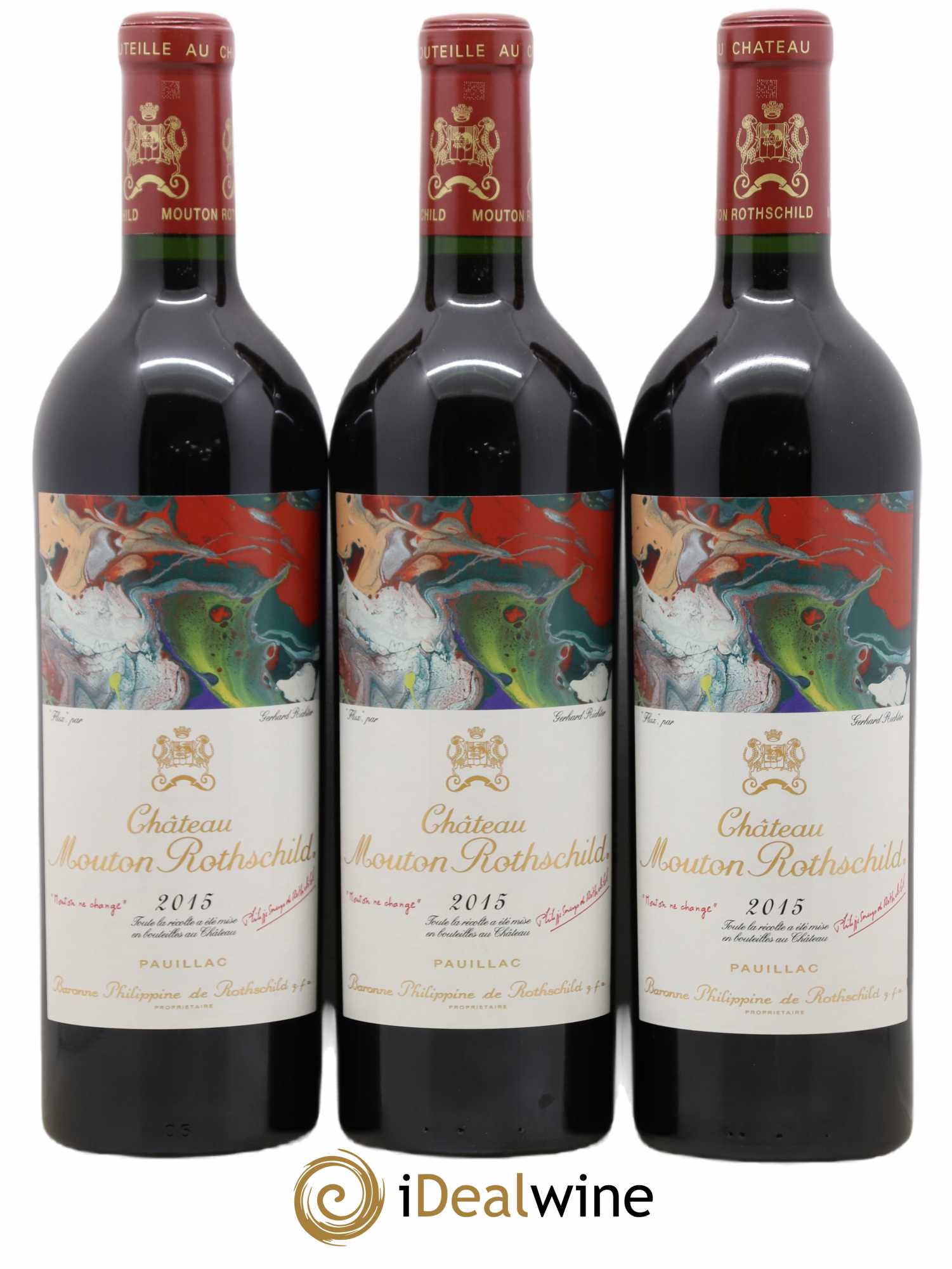 Château Mouton Rothschild 1er Grand Cru Classé 2015 - Lot de 6 bouteilles - 3