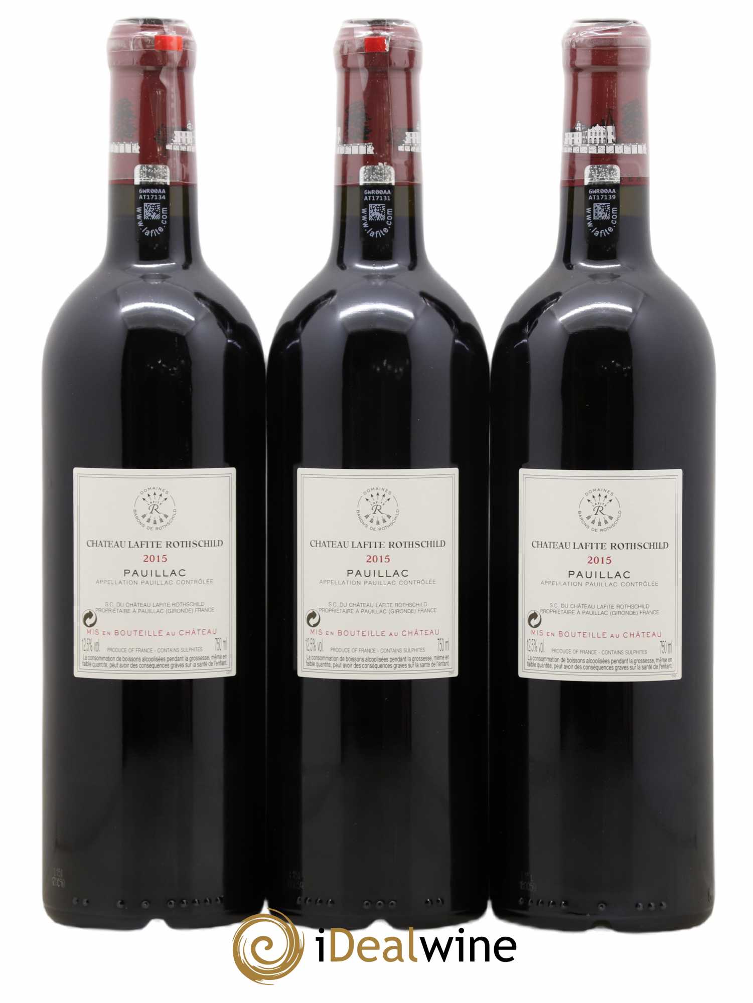 Château Lafite Rothschild 1er Grand Cru Classé 2015 - Lot de 6 bouteilles - 2