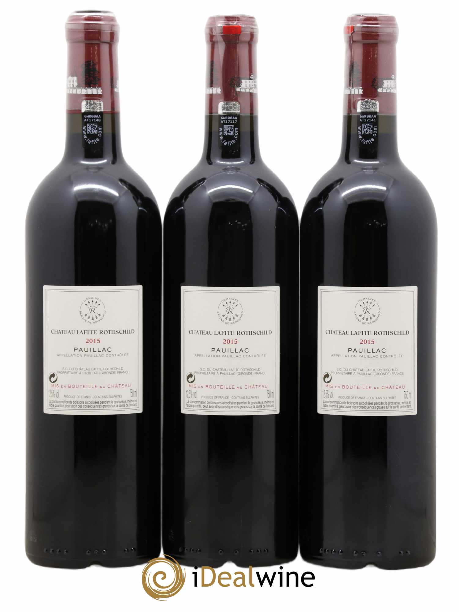 Château Lafite Rothschild 1er Grand Cru Classé 2015 - Lot de 6 bouteilles - 4