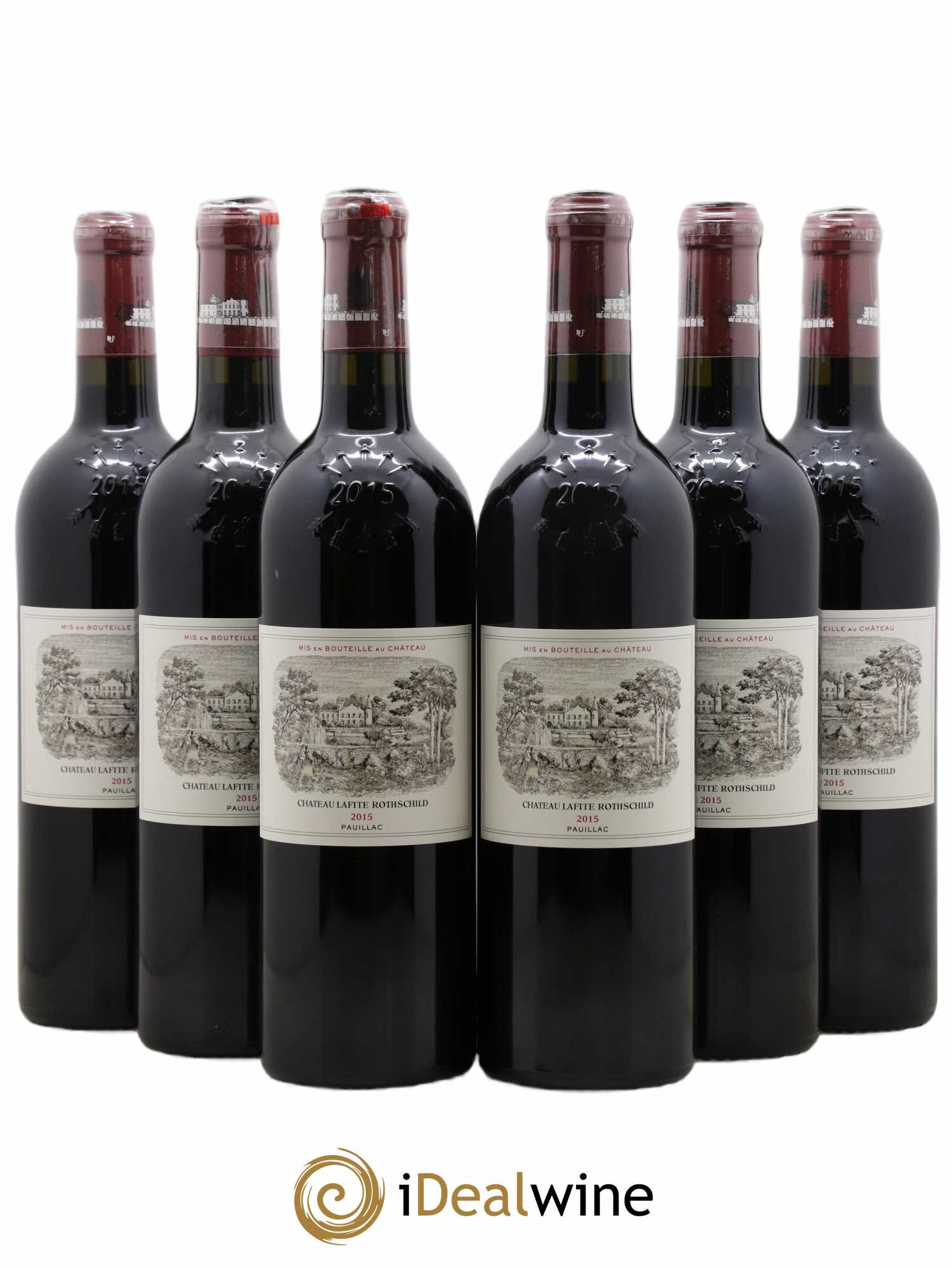 Château Lafite Rothschild 1er Grand Cru Classé 2015 - Lot de 6 bouteilles - 0