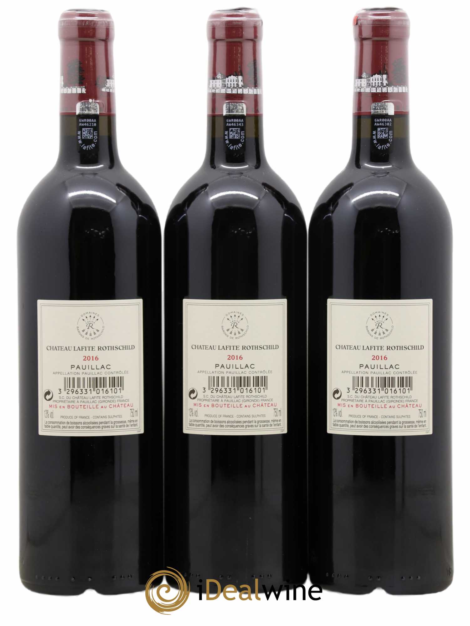 Château Lafite Rothschild 1er Grand Cru Classé 2016 - Lot de 6 bouteilles - 4
