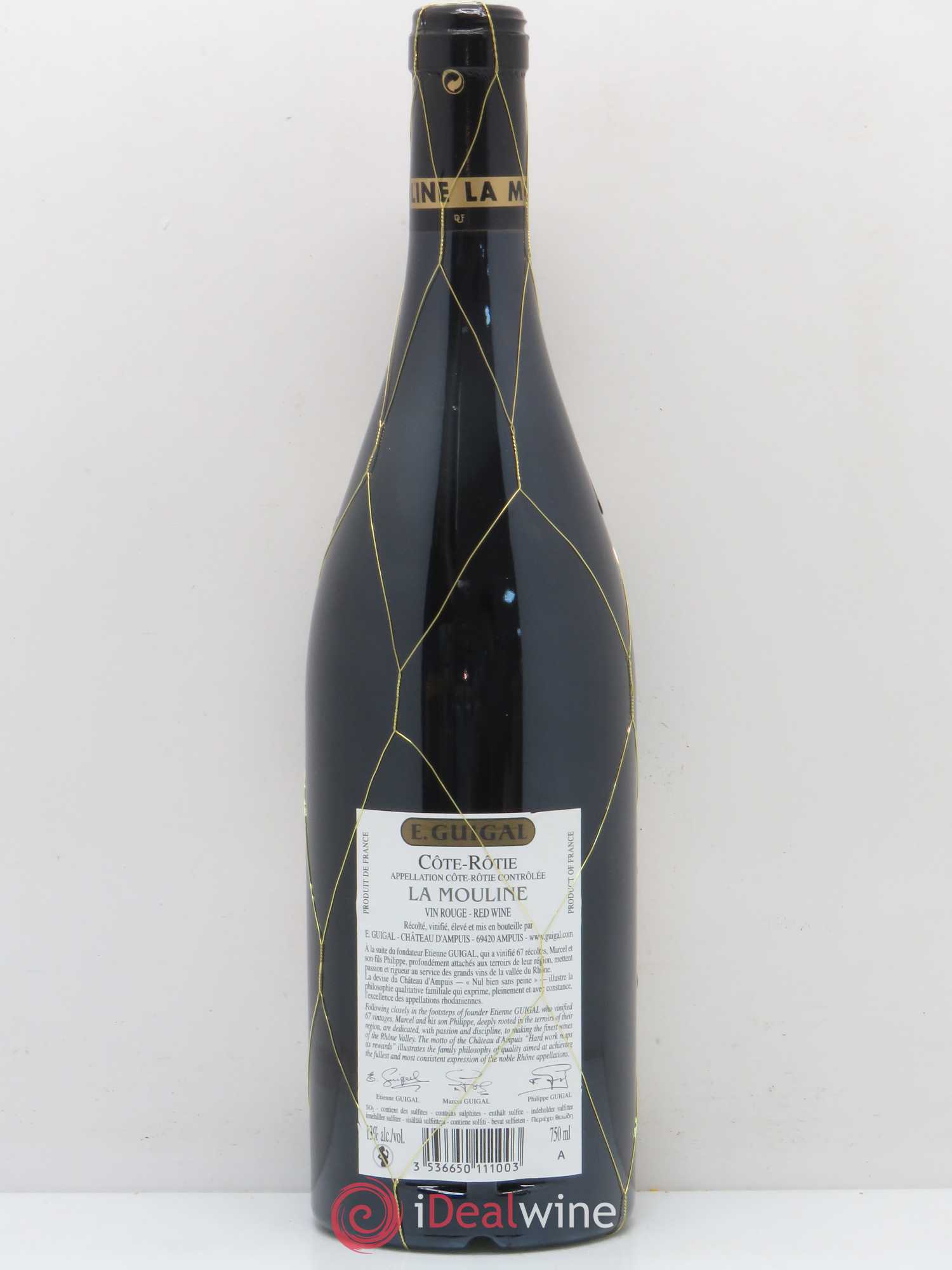 Côte-Rôtie La Mouline Guigal 2007 - Lot de 1 bouteille - 1