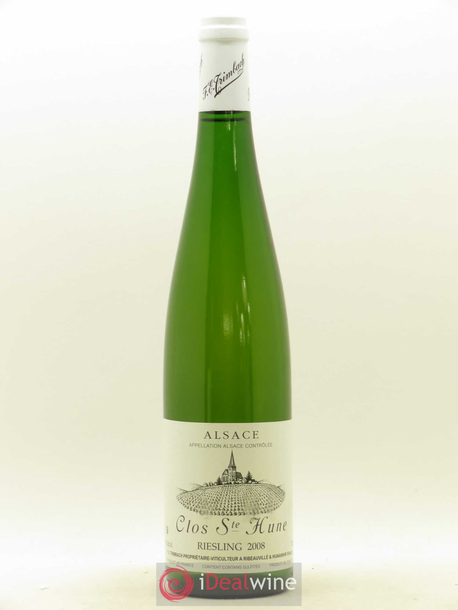 Alsace Riesling Clos Sainte-Hune Trimbach (Domaine) 2008 - Lot de 1 bouteille - 0
