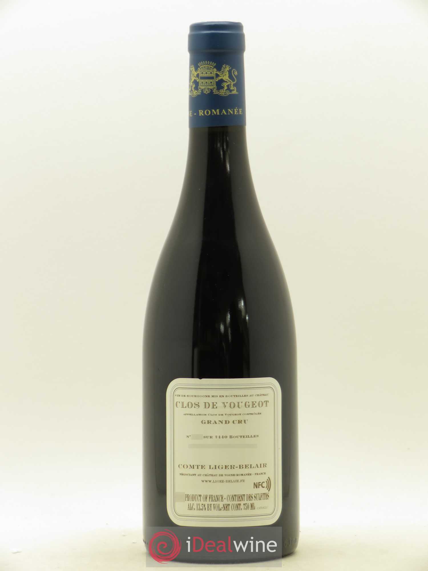 Clos de Vougeot Grand Cru Thibault Liger-Belair 2017 - Lot de 1 bouteille - 1