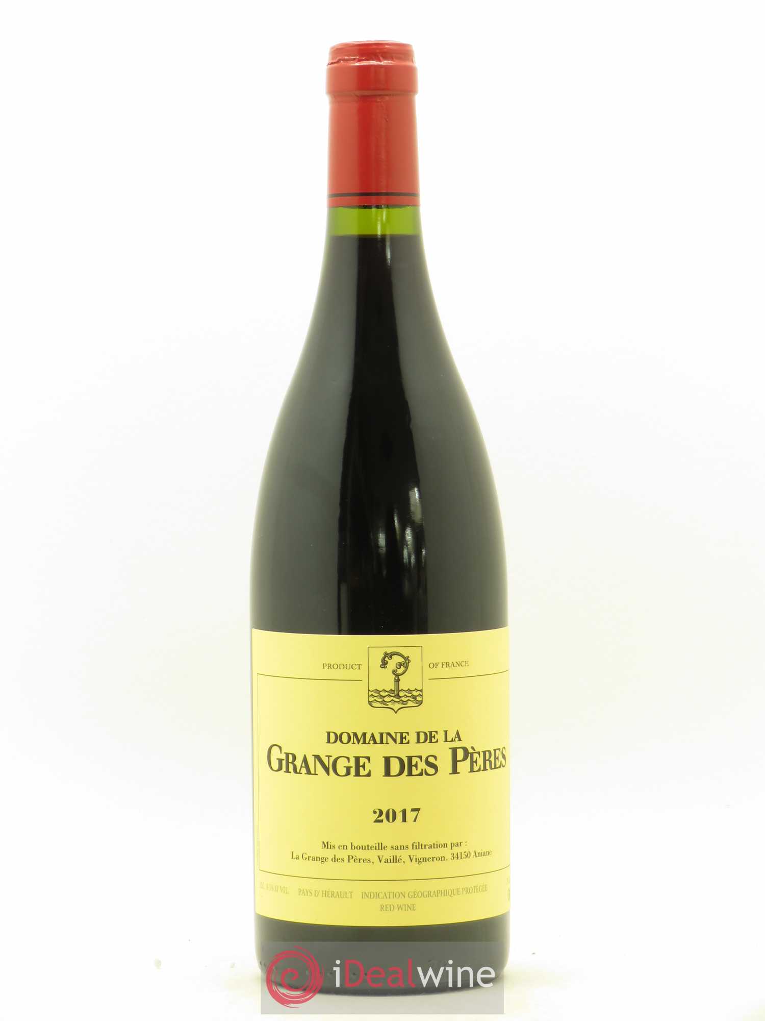 Pays d'Hérault Grange des Pères Laurent Vaillé 2017 - Lot de 1 bouteille - 0