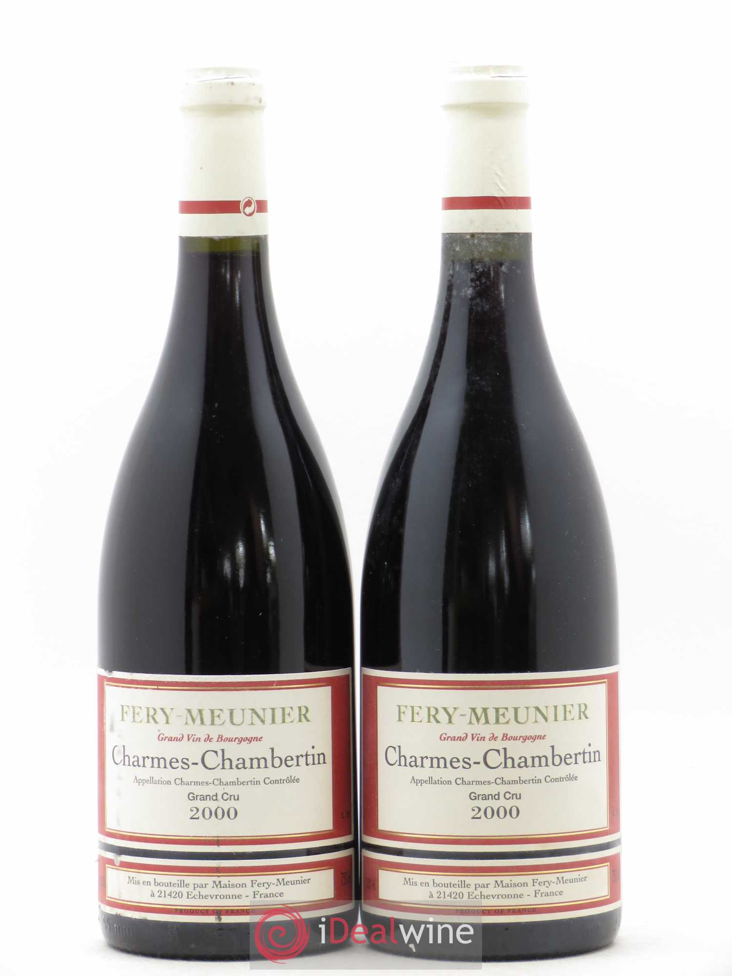 Charmes-Chambertin Grand Cru Domaine Fery Meunier 2000 - Posten von 2 Flaschen - 0