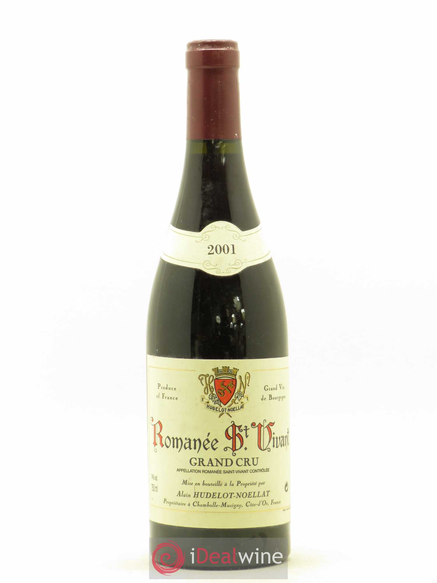 Romanée-Saint-Vivant Grand Cru Hudelot-Noëllat 2001 - Lot de 1 bouteille - 0