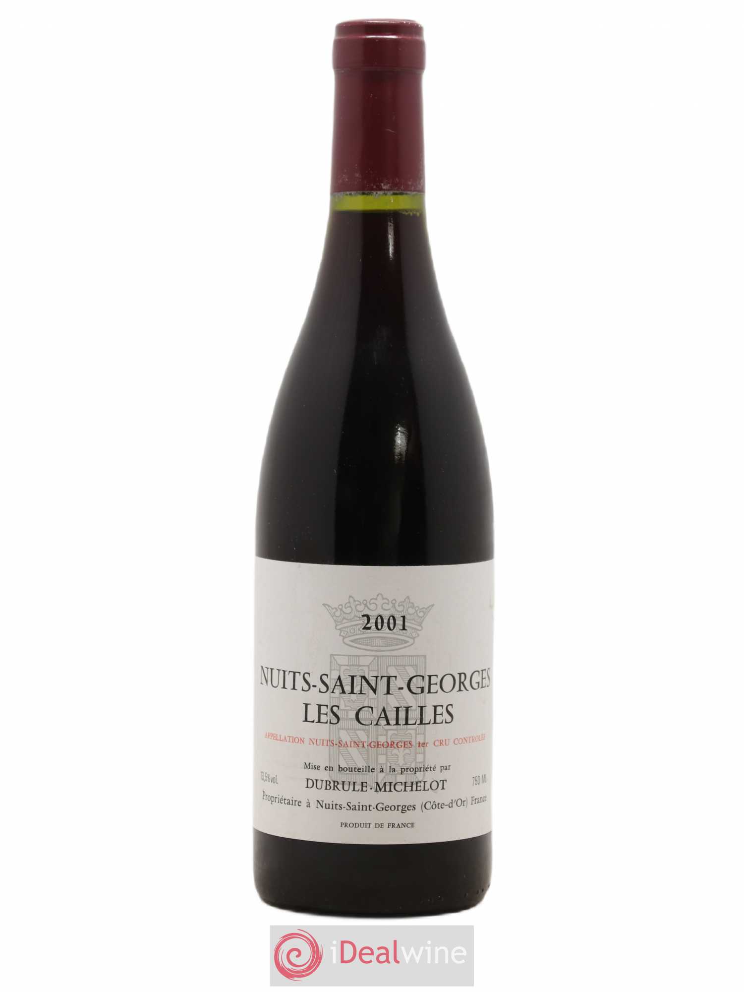 Nuits-Saint-Georges 1er Cru Les Cailles Dubrule Michelot 2001 - Posten von 1 Flasche - 0