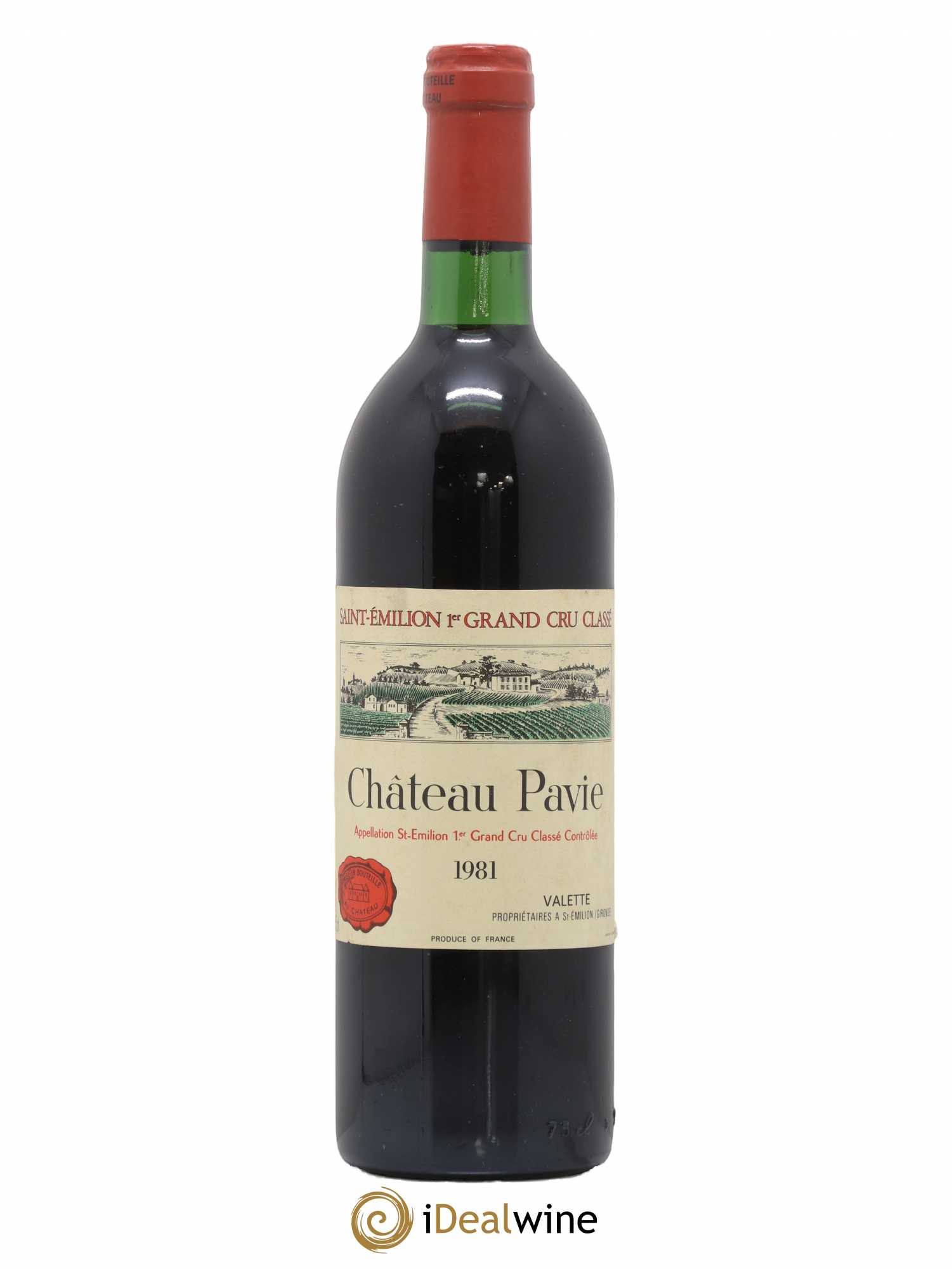 Château Pavie 1er Grand Cru Classé A 1981 - Lot de 1 bouteille - 0