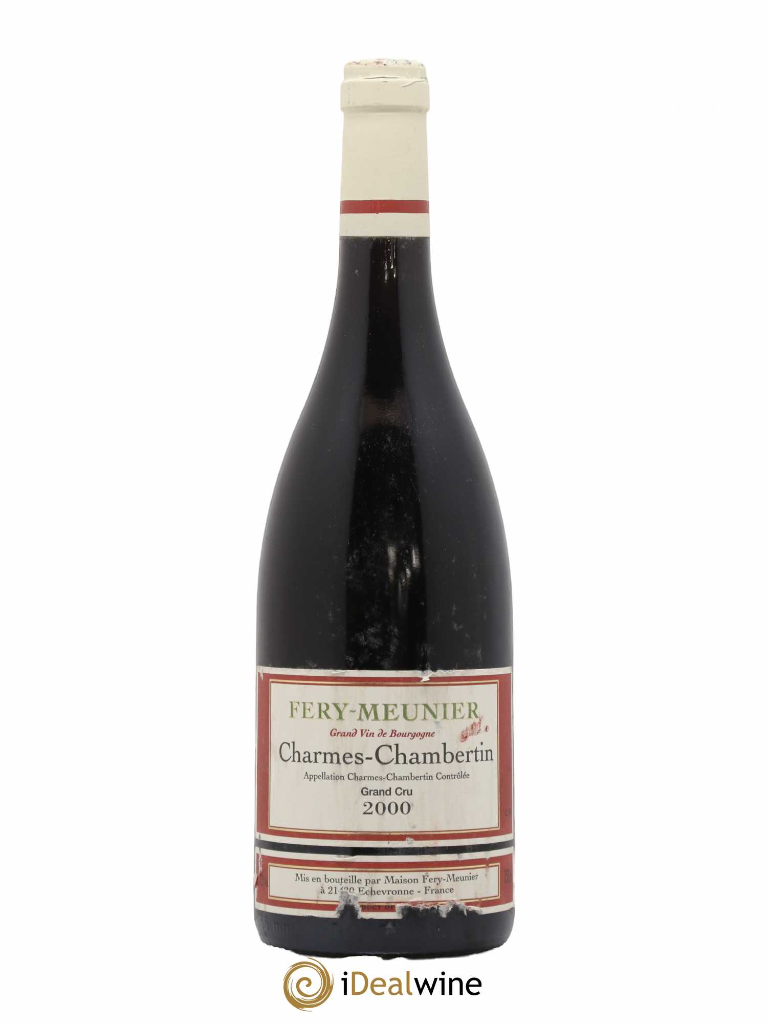 Charmes-Chambertin Grand Cru Fery Meunier 2000 - Lot de 1 bouteille - 0