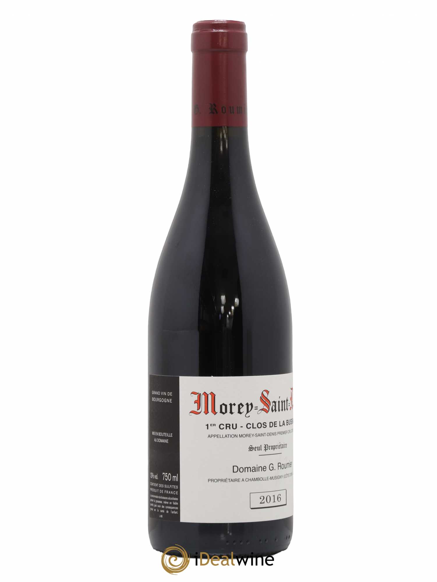 Morey-Saint-Denis 1er Cru Clos de la Bussière Georges Roumier (Domaine) 2016 - Lot de 1 bouteille - 1