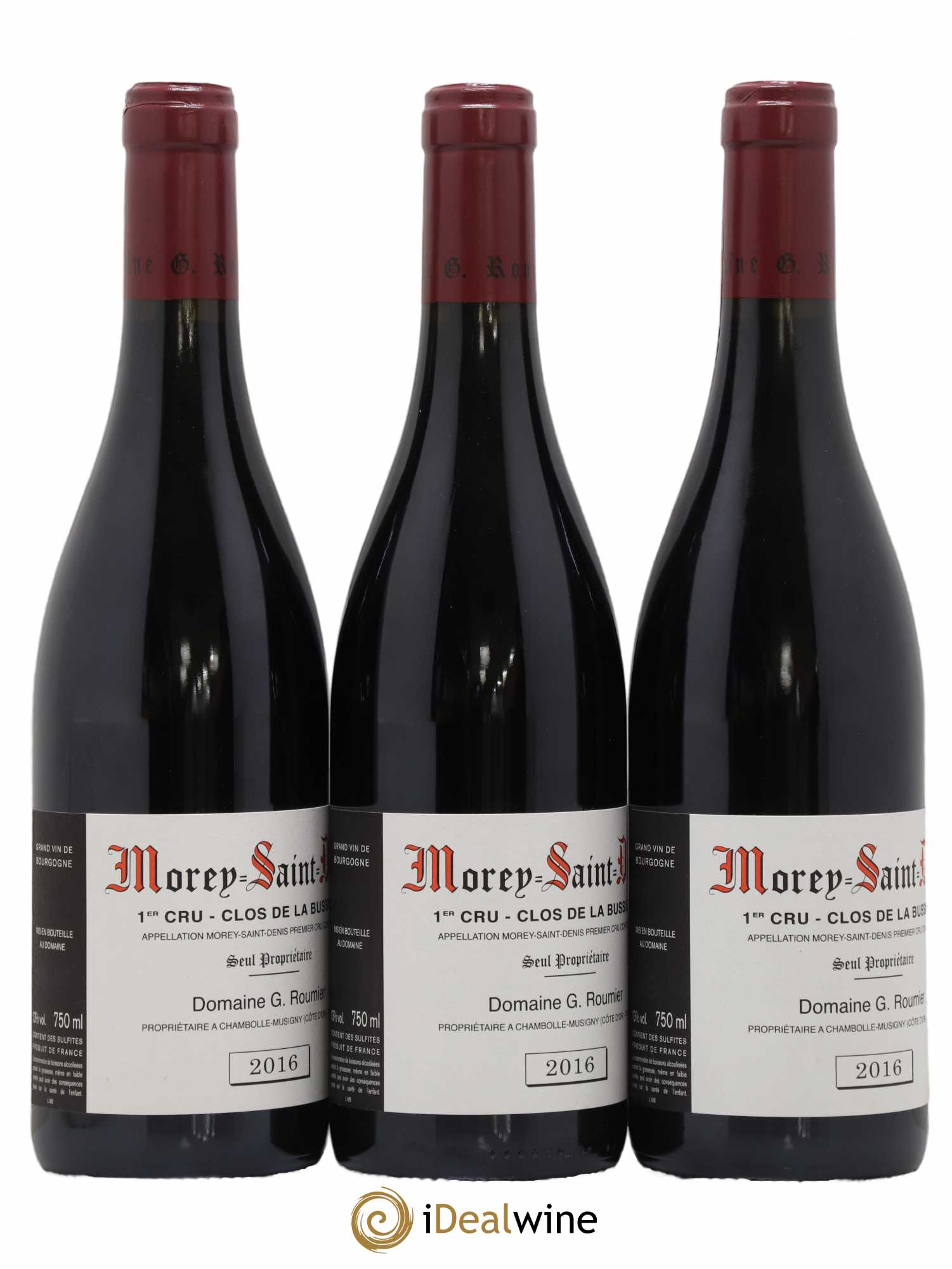 Morey-Saint-Denis 1er Cru Clos de la Bussière Georges Roumier (Domaine) 2016 - Lot de 3 bouteilles - 1