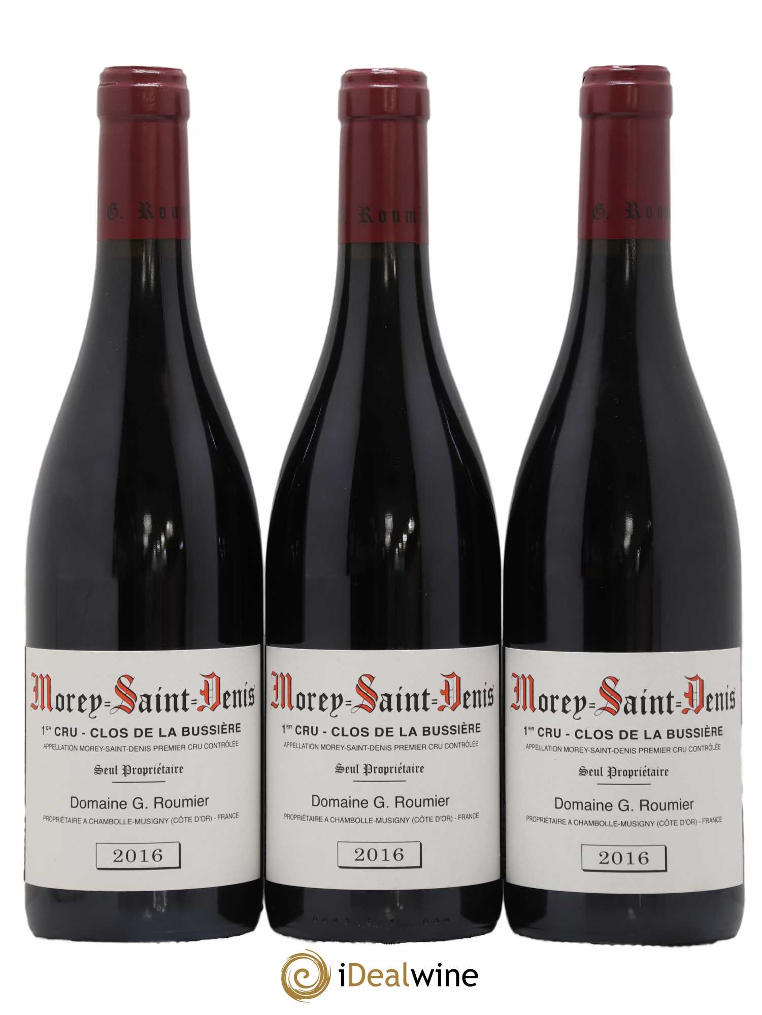Morey-Saint-Denis 1er Cru Clos de la Bussière Georges Roumier (Domaine) 2016 - Lot de 3 bouteilles - 0