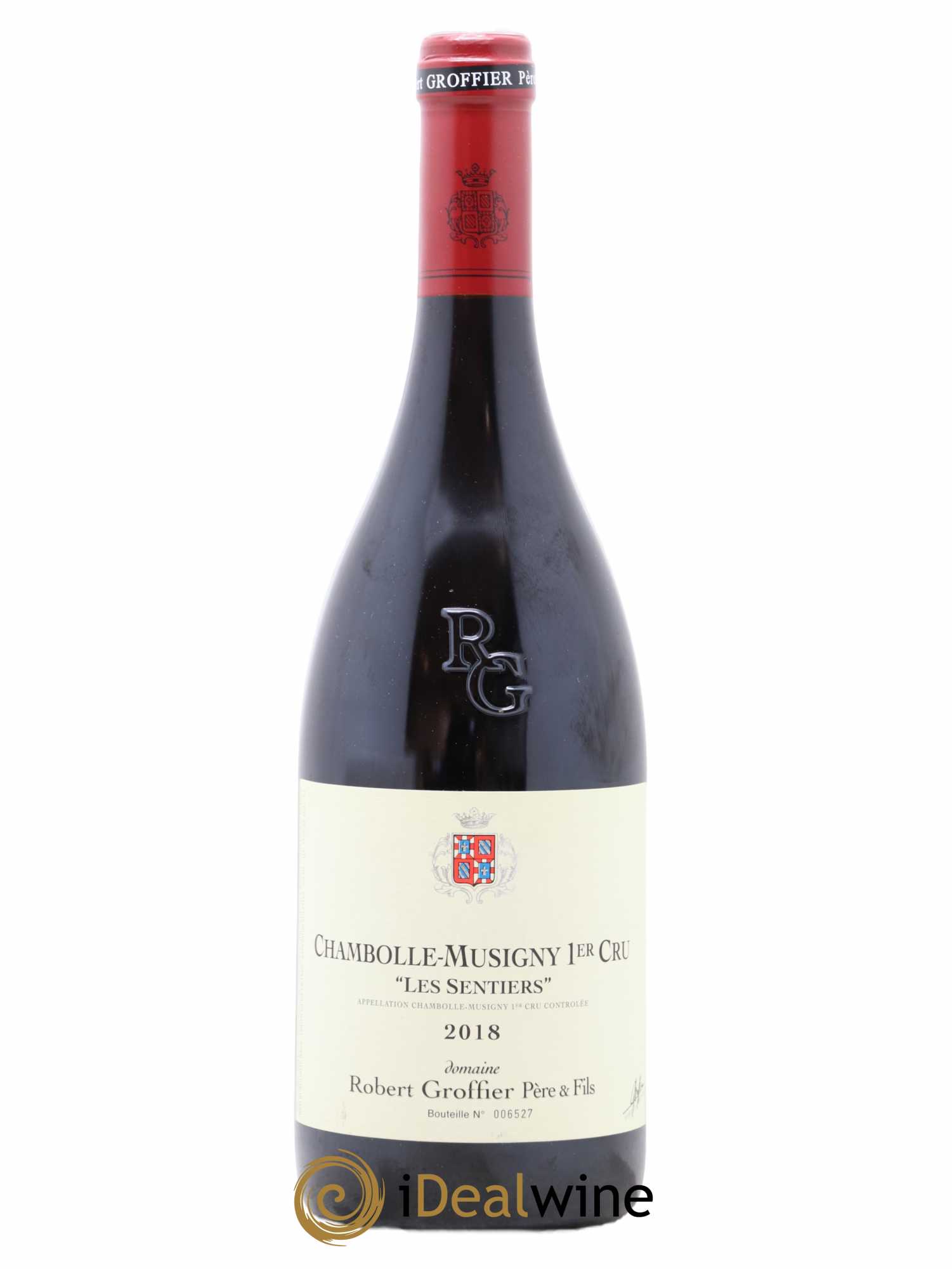 Chambolle-Musigny 1er Cru Les Sentiers Robert Groffier Père & Fils (Domaine) 2018 - Lot de 1 bouteille - 0
