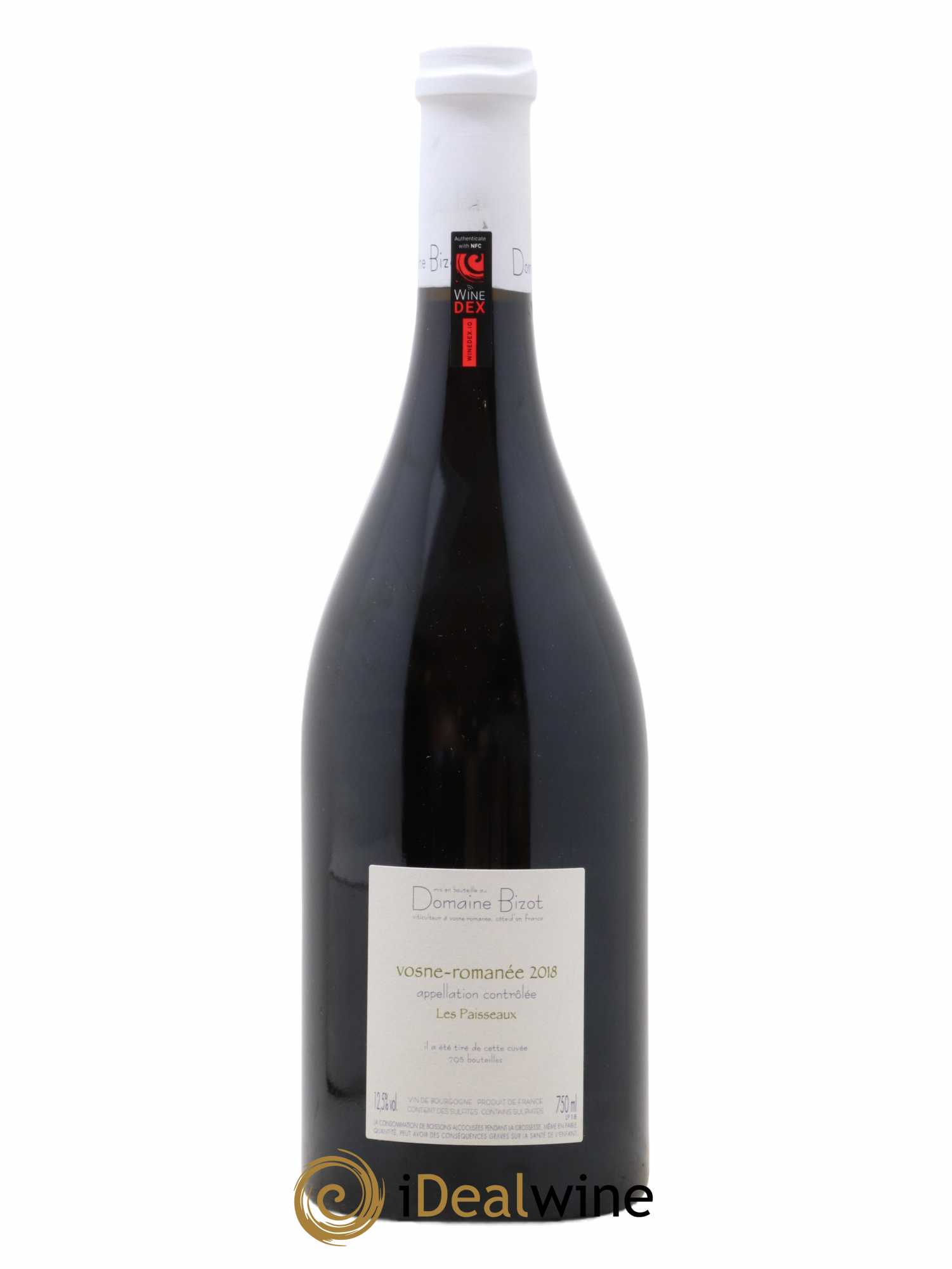 Vosne-Romanée Les Paiseaux Domaine Bizot 2018 - Posten von 1 Flasche - 1