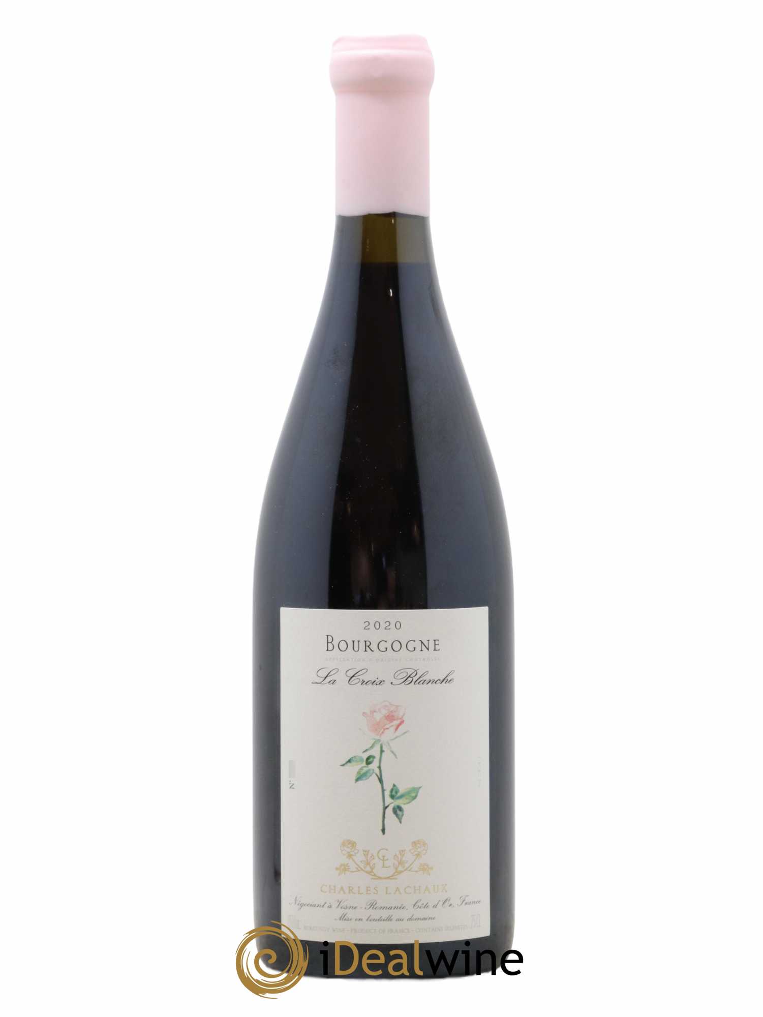 Bourgogne La Croix Blanche Charles Lachaux 2020 - Lot de 1 bouteille - 0