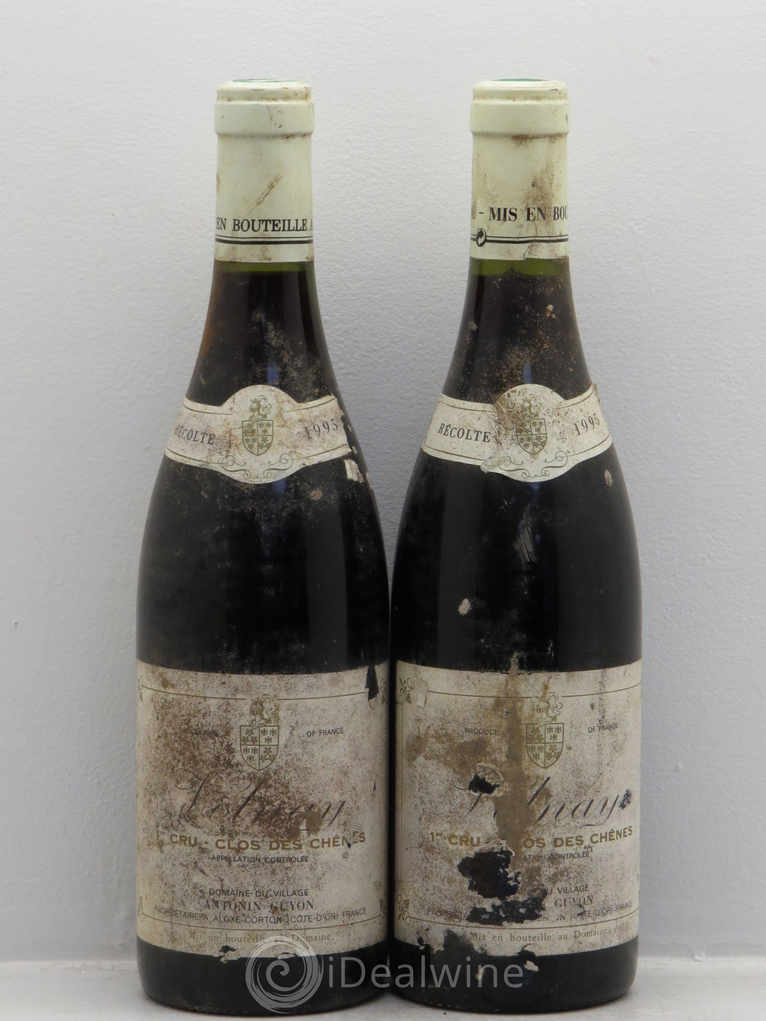 Volnay 1er Cru (sans prix de réserve) 1995 - Lot de 2 bouteilles - 0