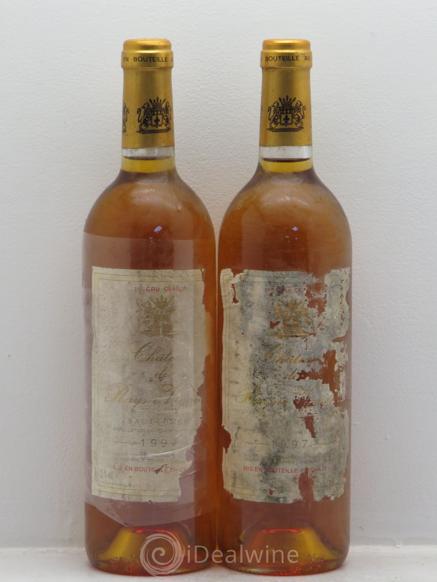 Château de Rayne Vigneau 1er Grand Cru Classé 1997 - Lotto di 2 bottiglie - 0