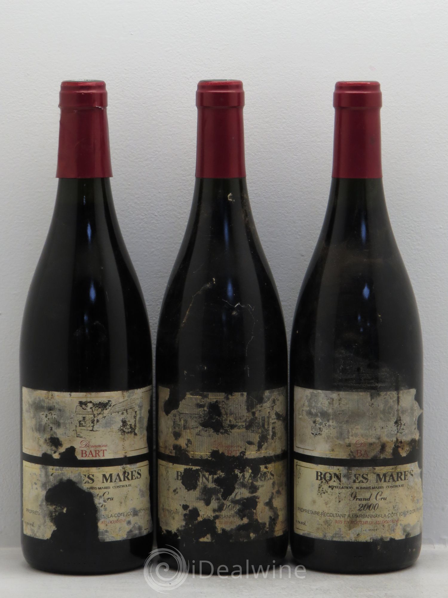 Bonnes-Mares Grand Cru Bart (Domaine) (sans prix de réserve) 2000 - Lot de 3 bouteilles - 0