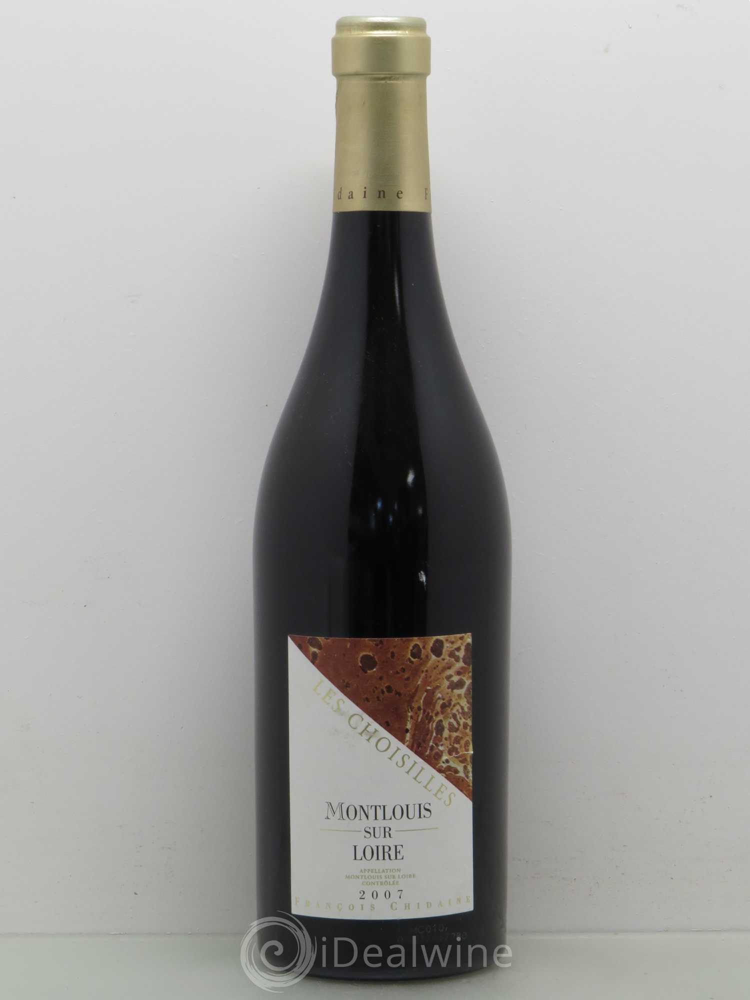 Montlouis-sur-Loire Les Choisilles François Chidaine 2007 - Lot de 1 bouteille - 0