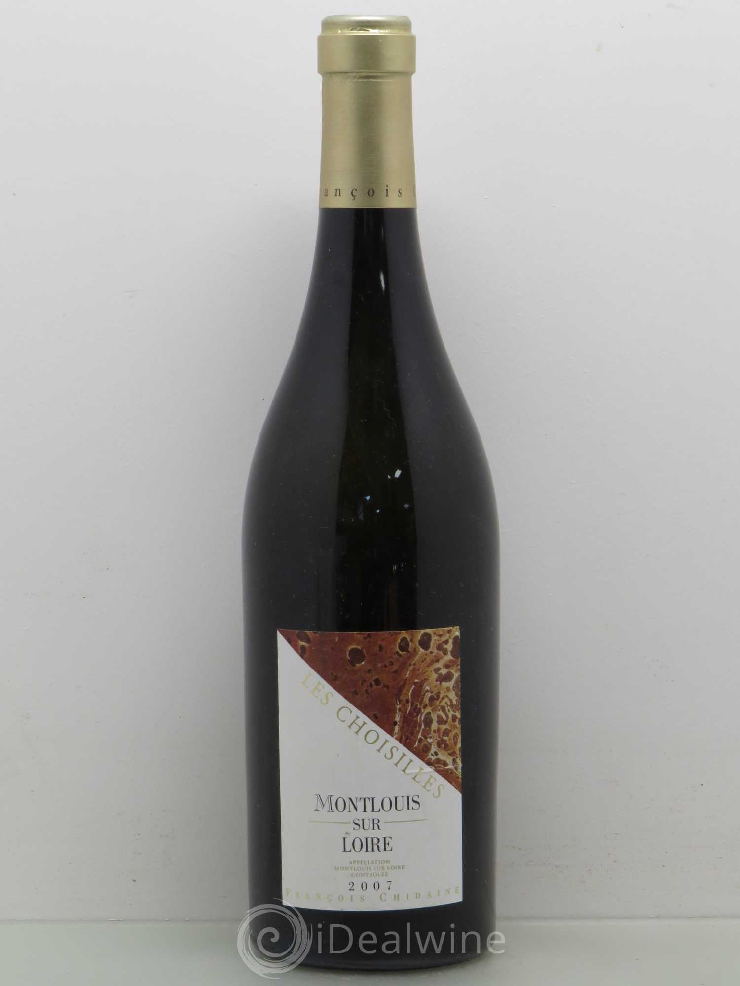 Montlouis-sur-Loire Les Choisilles François Chidaine 2007 - Lot de 1 bouteille - 0