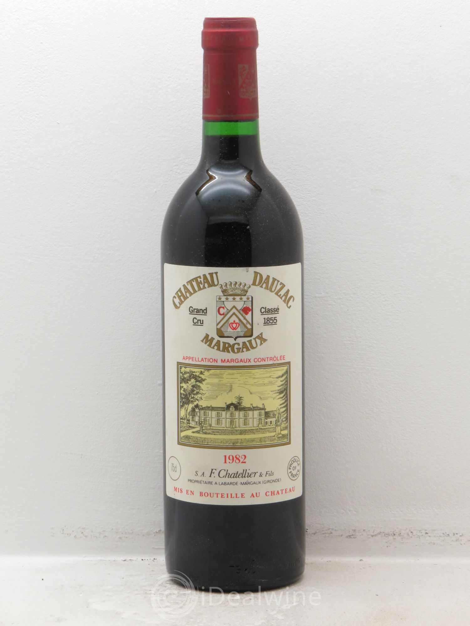 Château Dauzac 5ème Grand Cru Classé 1982 - Lot de 1 bouteille - 0