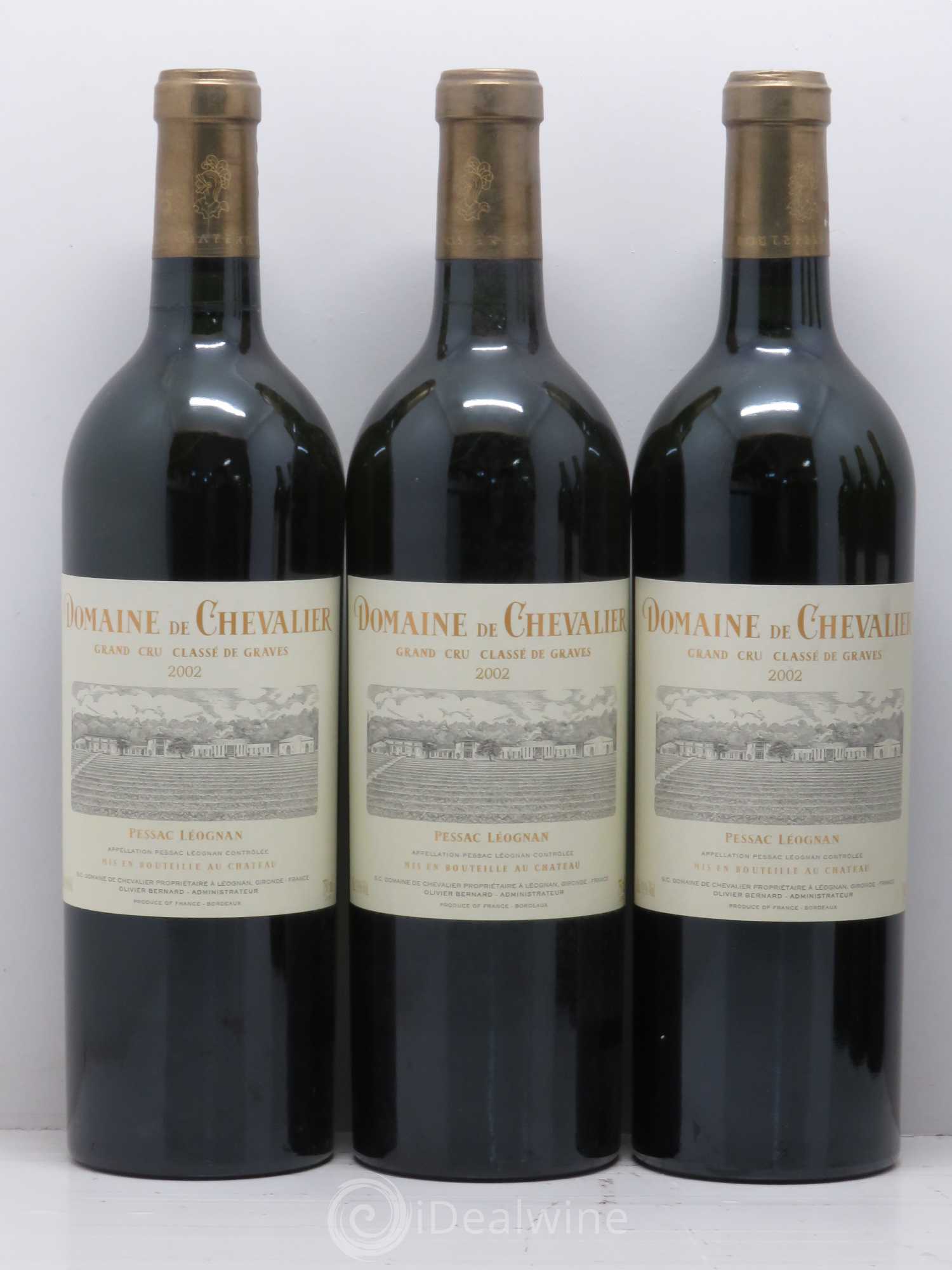 Domaine de Chevalier Cru Classé de Graves 2002 - Lot de 6 bouteilles - 1