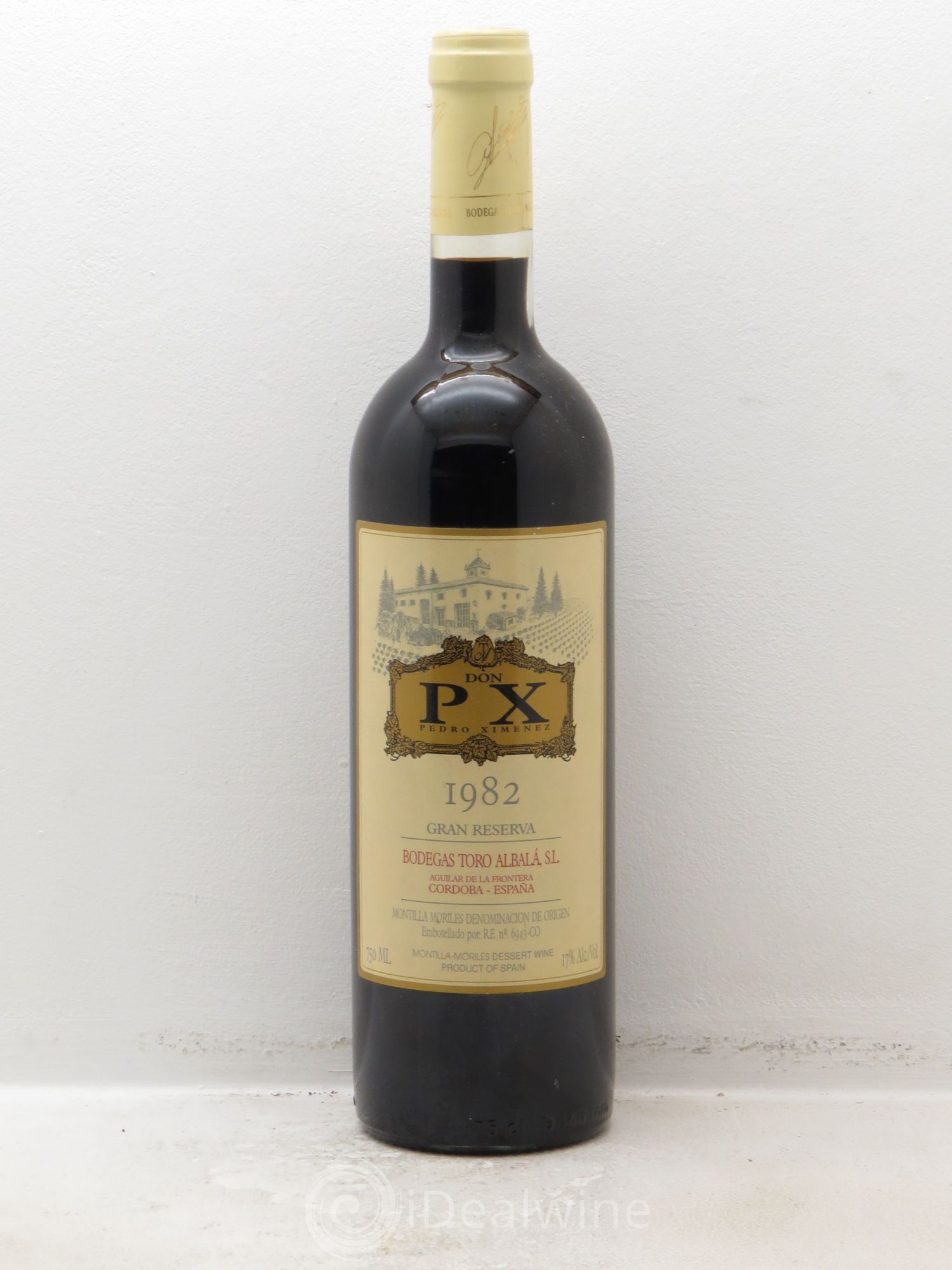 Espagne Don Px Bodegas toro Albala 1982 - Posten von 1 Flasche - 0