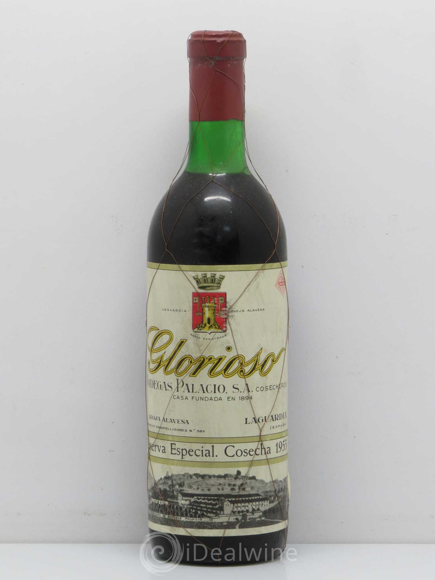 Rioja DOCA Bodegas Palacio Glorioso Reserva Especial 1955 - Posten von 1 Flasche - 0