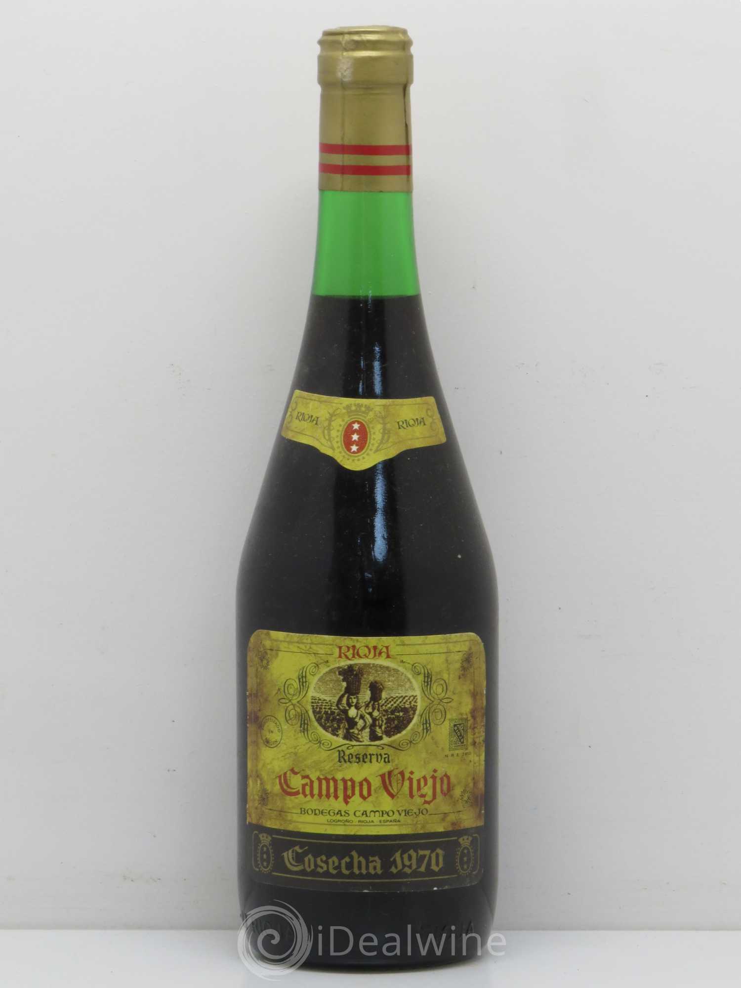 Rioja DOCA Campo Viejo Reserva 1970 - Posten von 1 Flasche - 0