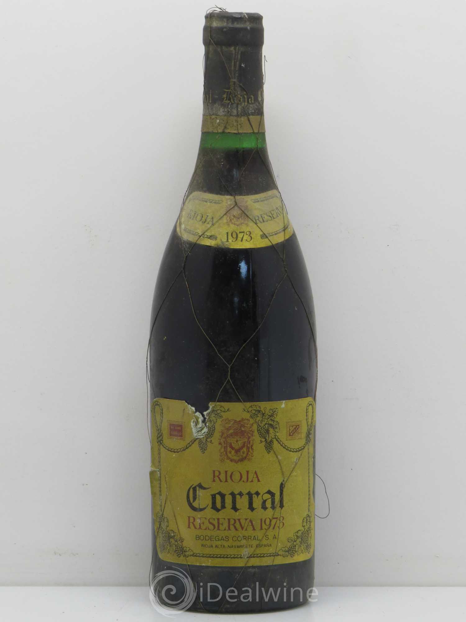Rioja DOCA Corral Reserva 1973 - Lotto di 1 bottiglia - 0