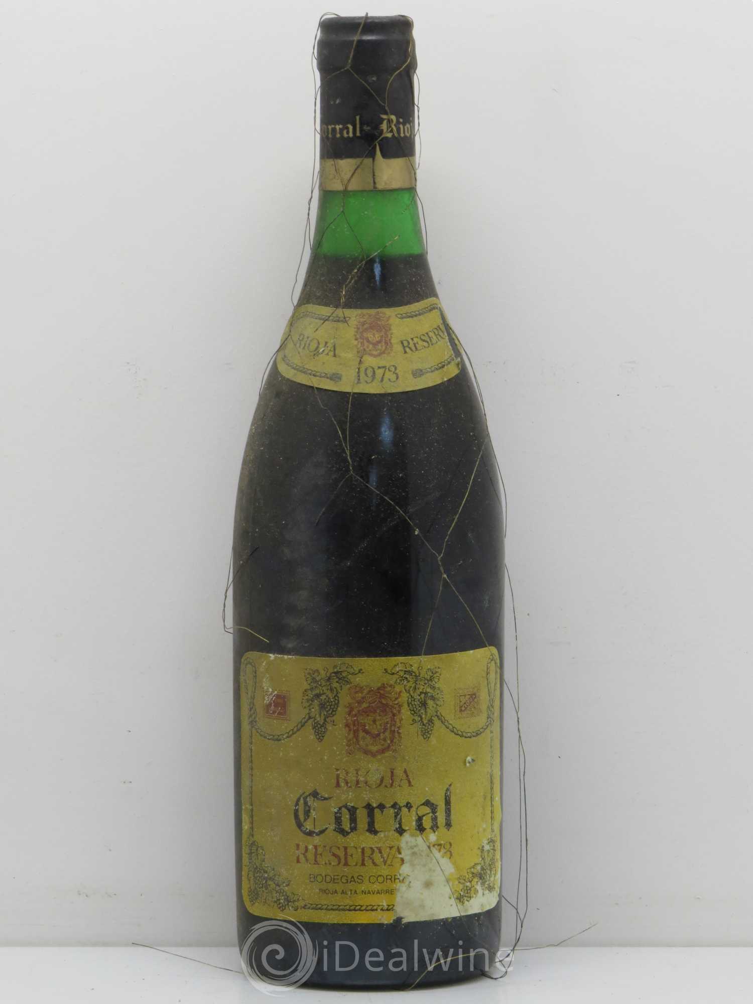Rioja DOCA Corral Reserva 1973 - Lotto di 1 bottiglia - 0