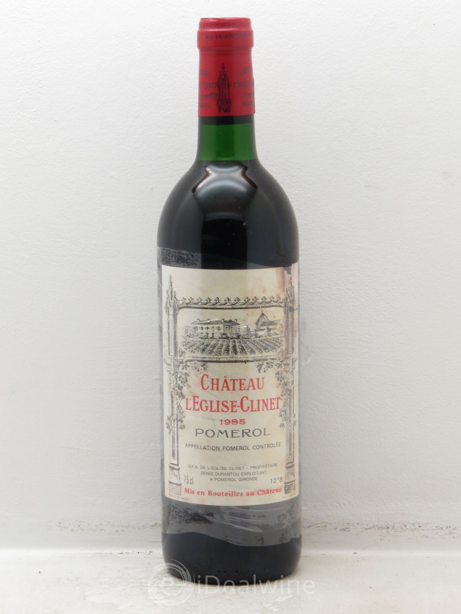 Château l' Église Clinet 1985 - Lot de 1 bouteille - 0
