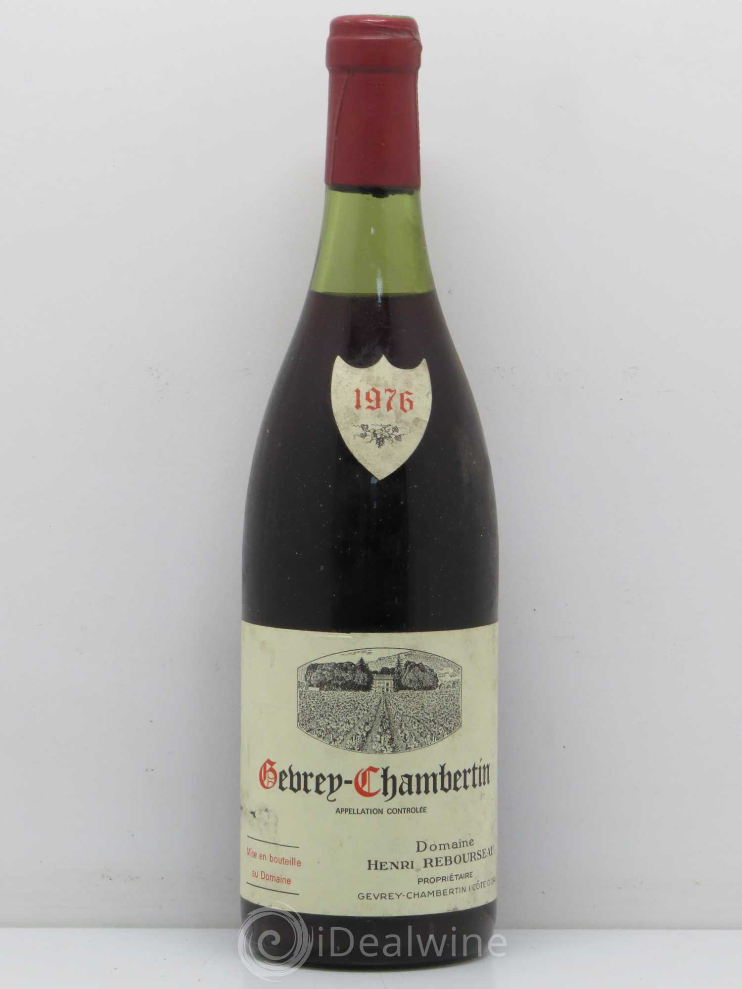 Gevrey-Chambertin Domaine Henri Rebourseau 1976 - Posten von 1 Flasche - 0
