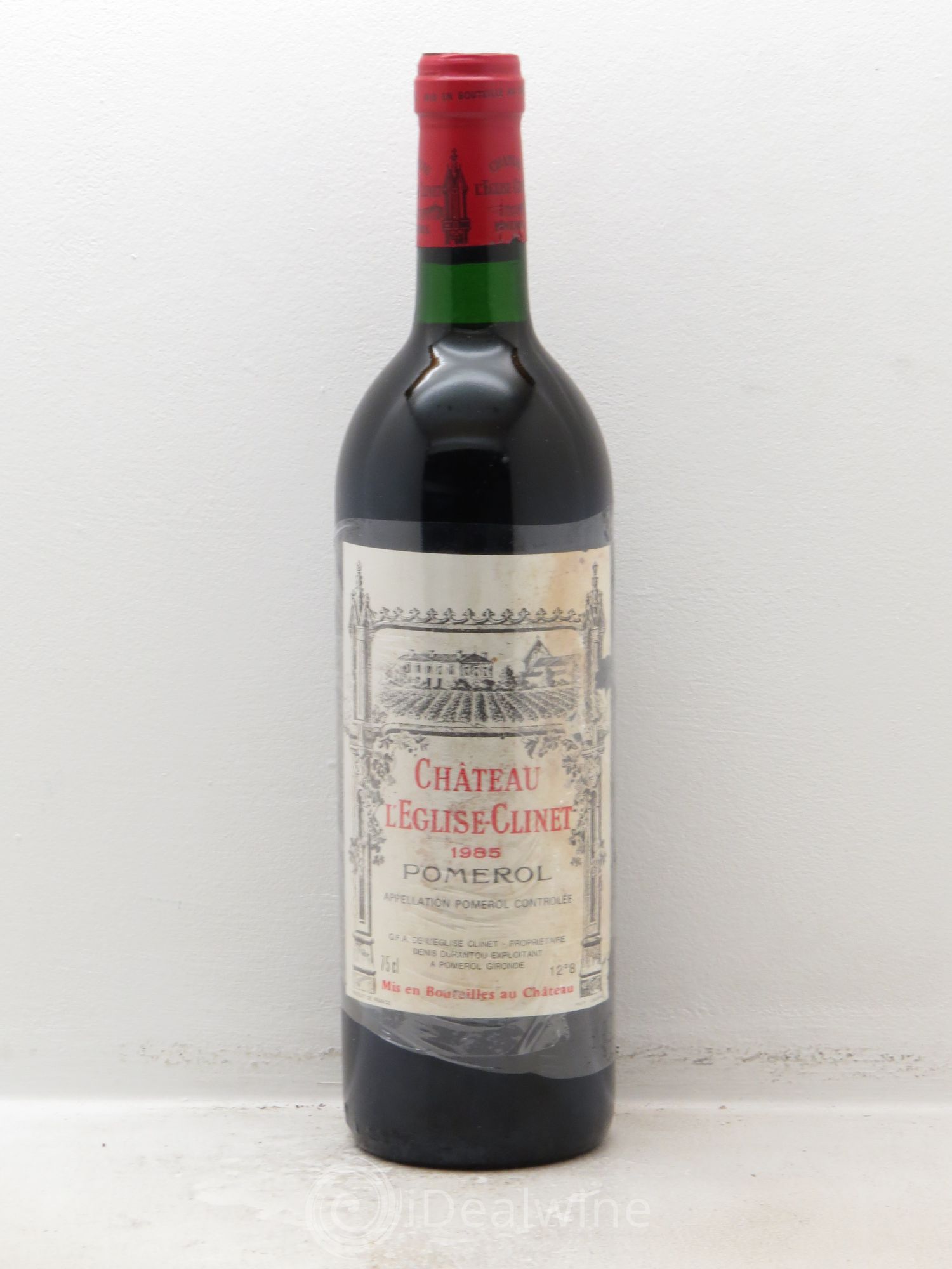 Château l' Église Clinet 1985 - Lot de 1 bouteille - 0