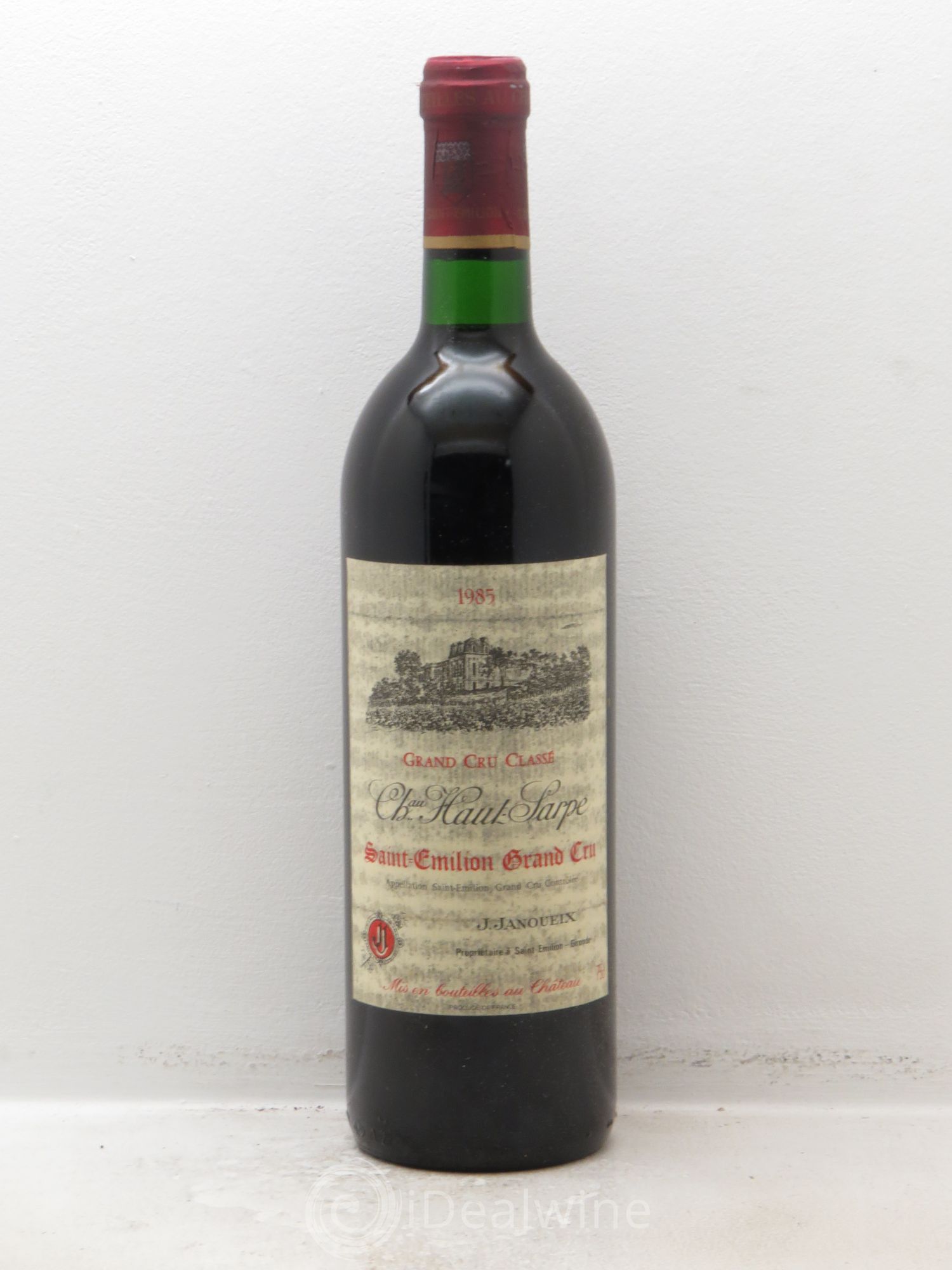 Château Haut Sarpe Grand Cru Classé 1985 - Lot de 1 bouteille - 0
