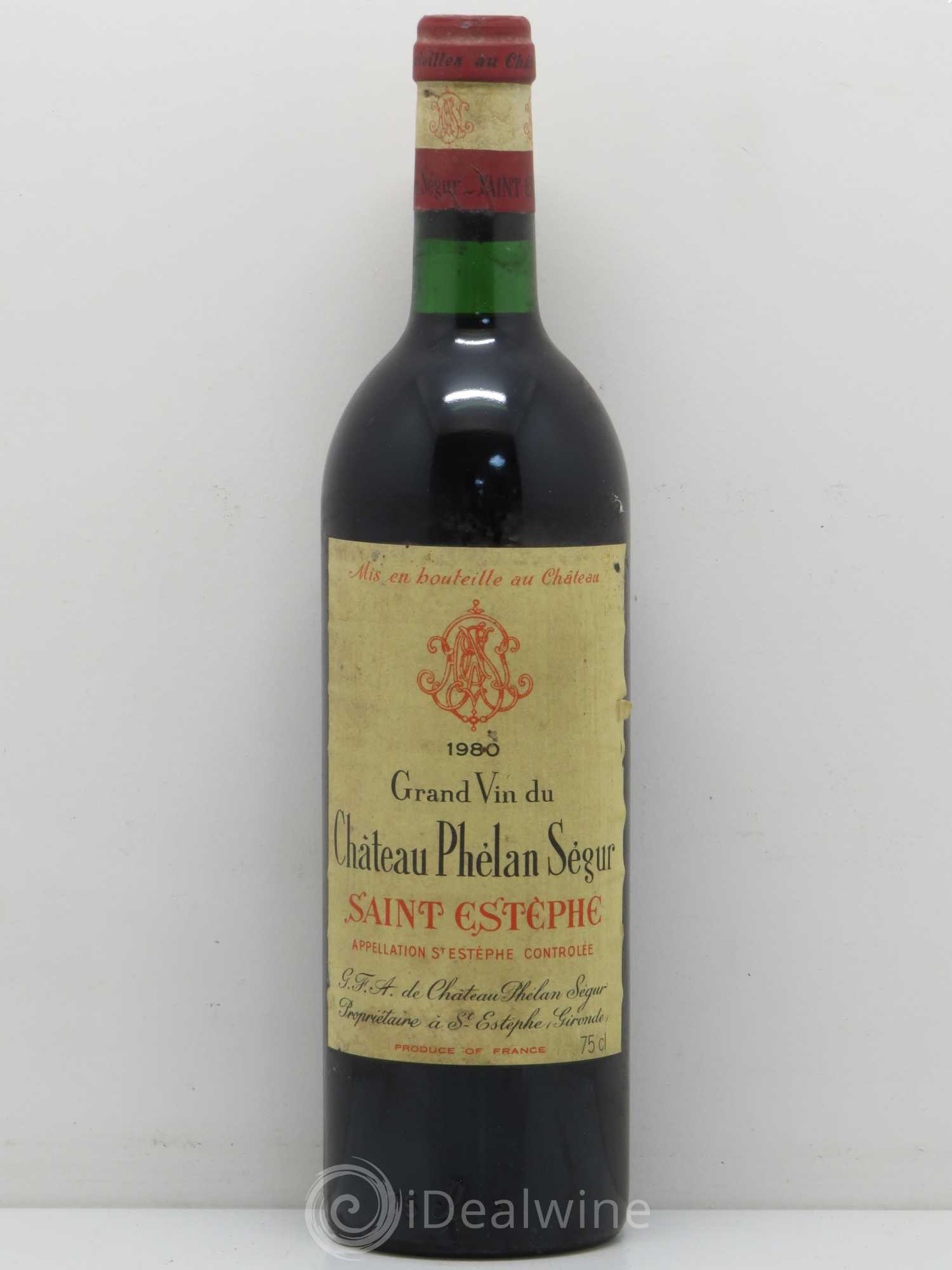 Château Phélan Ségur 1980 - Lot de 1 bouteille - 0