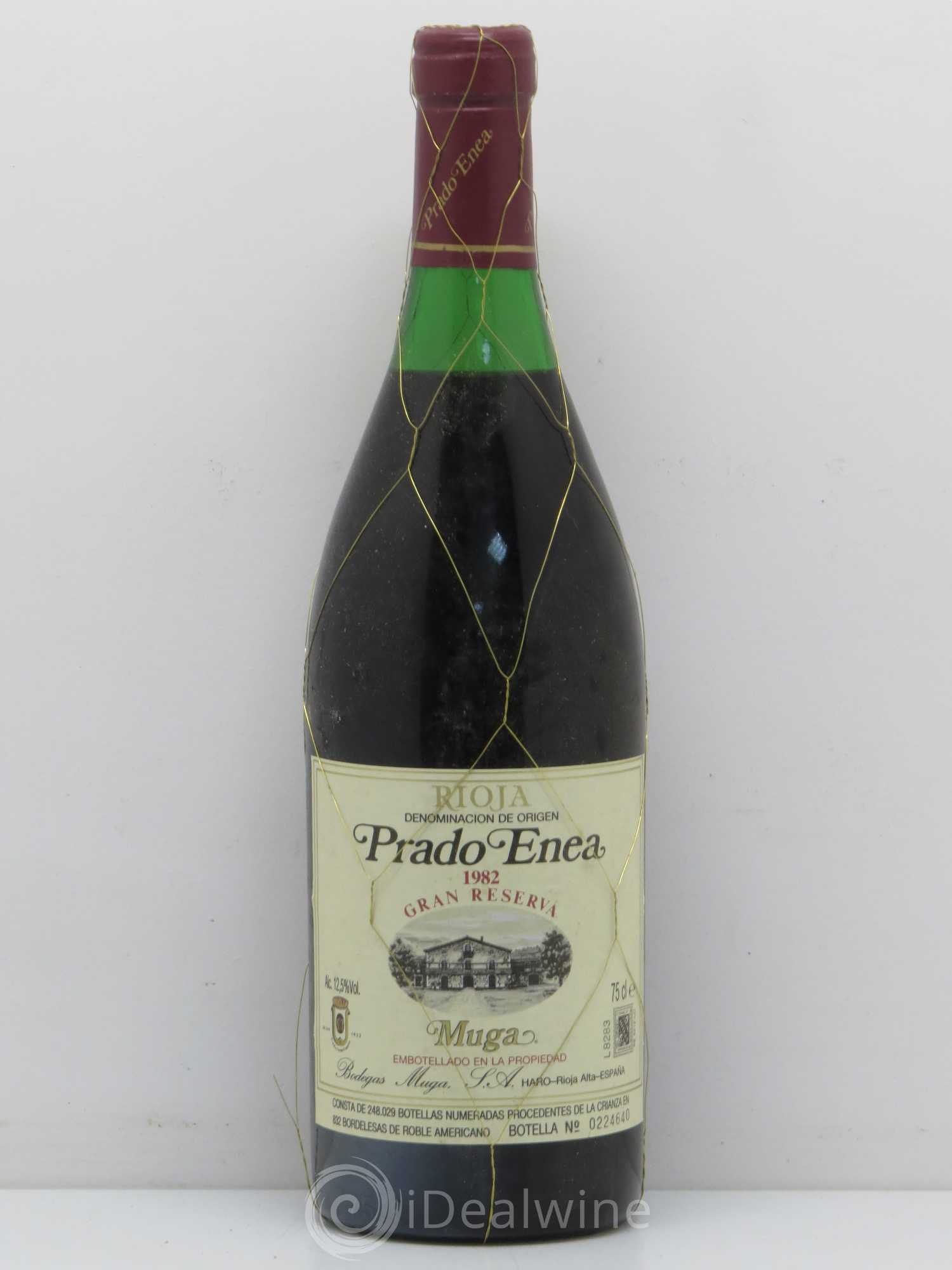 Rioja DOCA Prado Enea Gran Reserva 1982 - Lot de 1 bouteille - 0