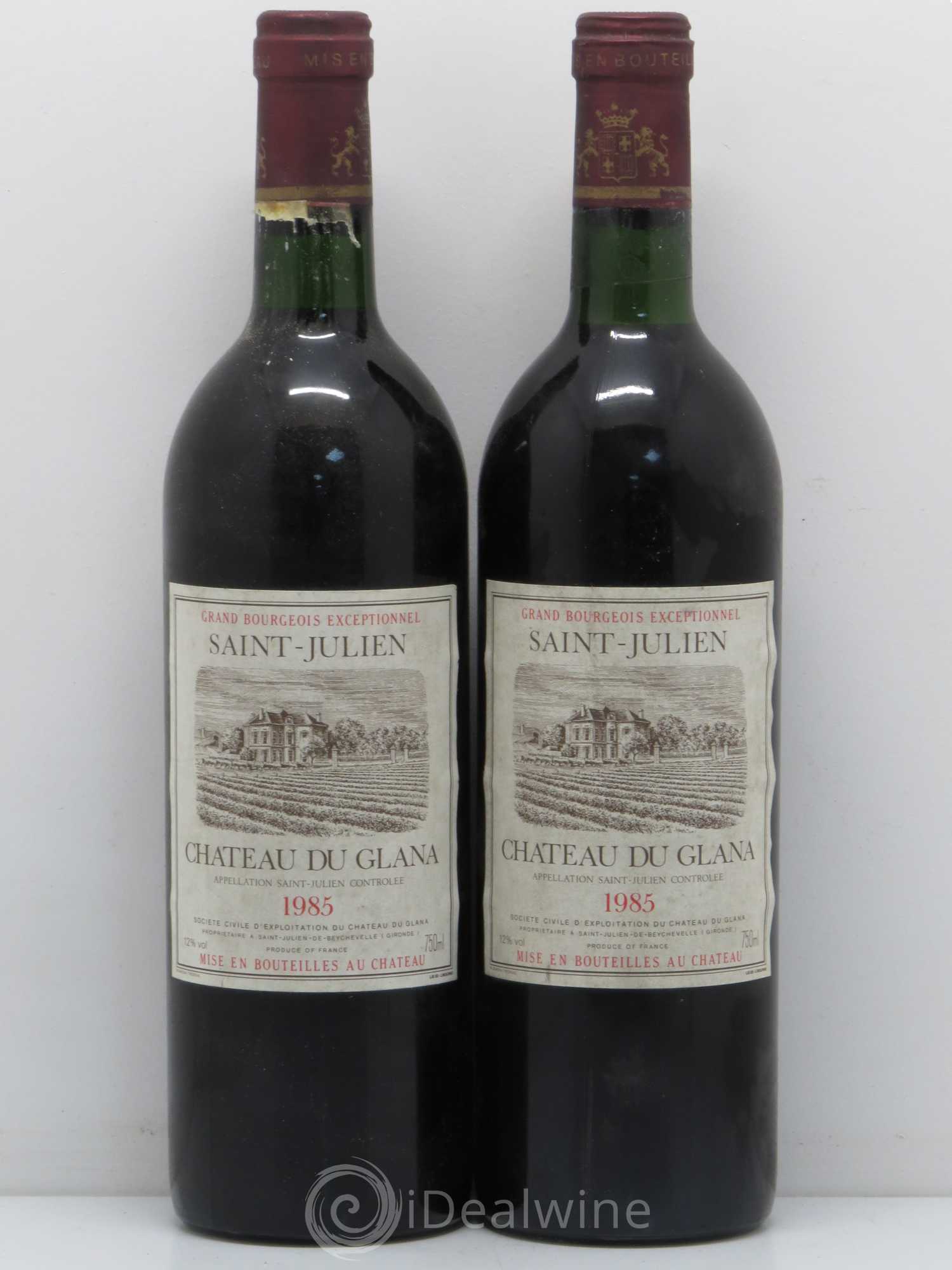 Château du Glana 1985 - Lot de 2 bouteilles - 0