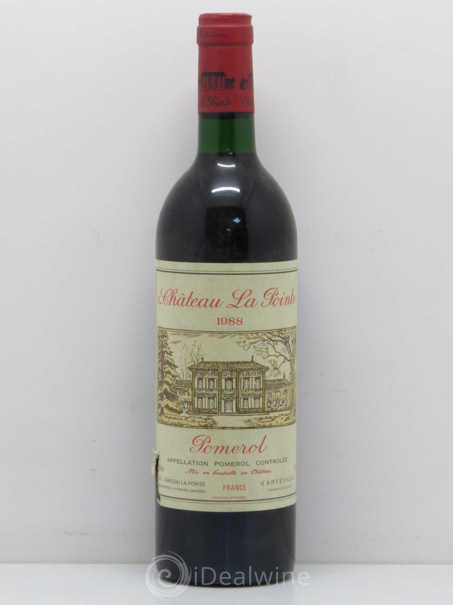 Château la Pointe 1988 - Lot de 1 bouteille - 0