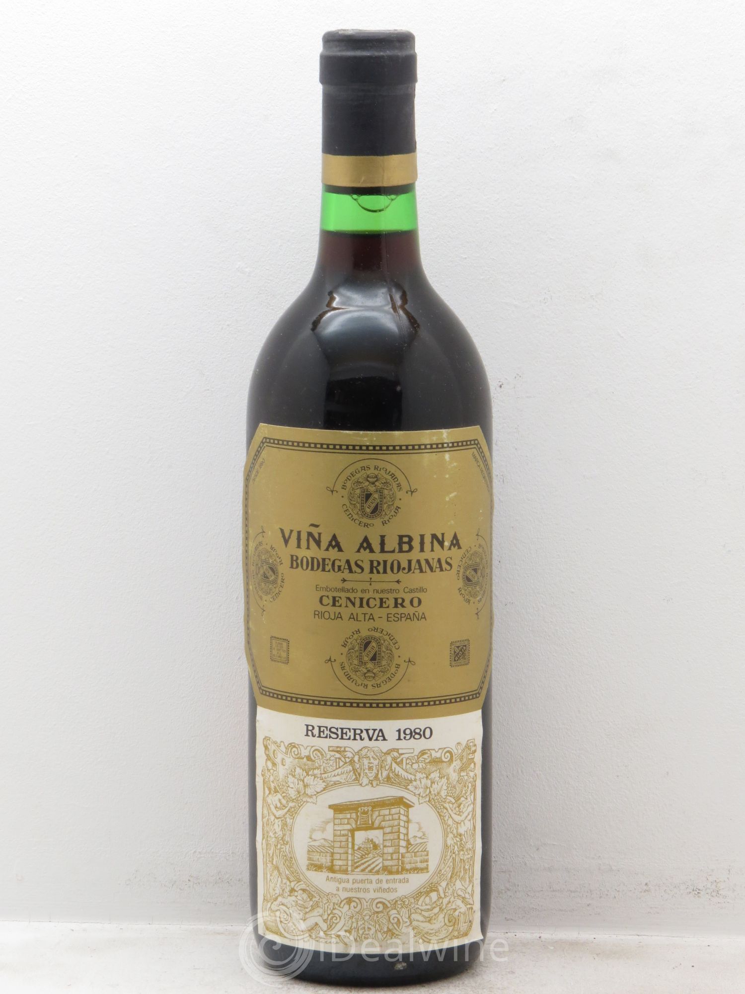 Rioja DOCA Vina Albina Reserva (sans prix de réserve-no reserve) 1980 - Lot of 1 bottle - 0