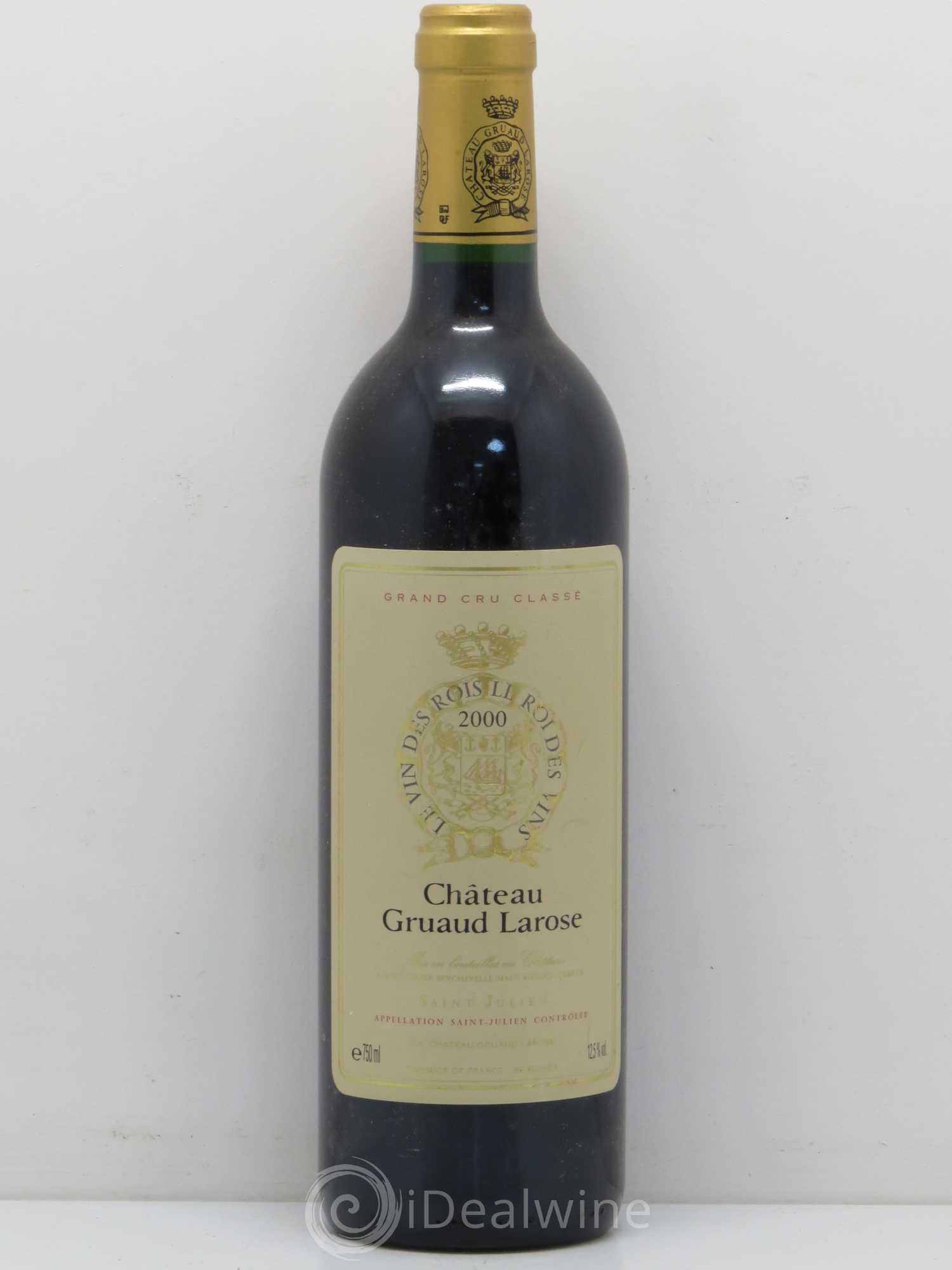 Château Gruaud Larose 2ème Grand Cru Classé 2000 - Lot de 1 bouteille - 0