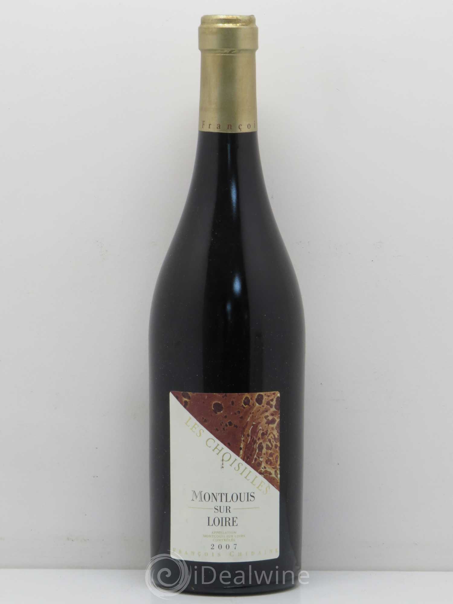 Montlouis-sur-Loire Les Choisilles François Chidaine 2007 - Lot de 1 bouteille - 0