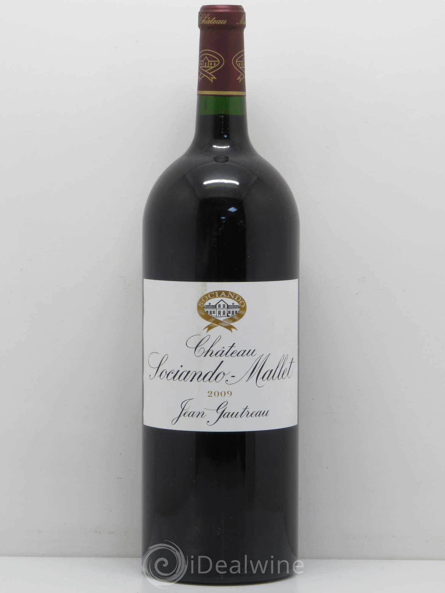 Château Sociando Mallet 2009 - Lot de 1 magnum - 0